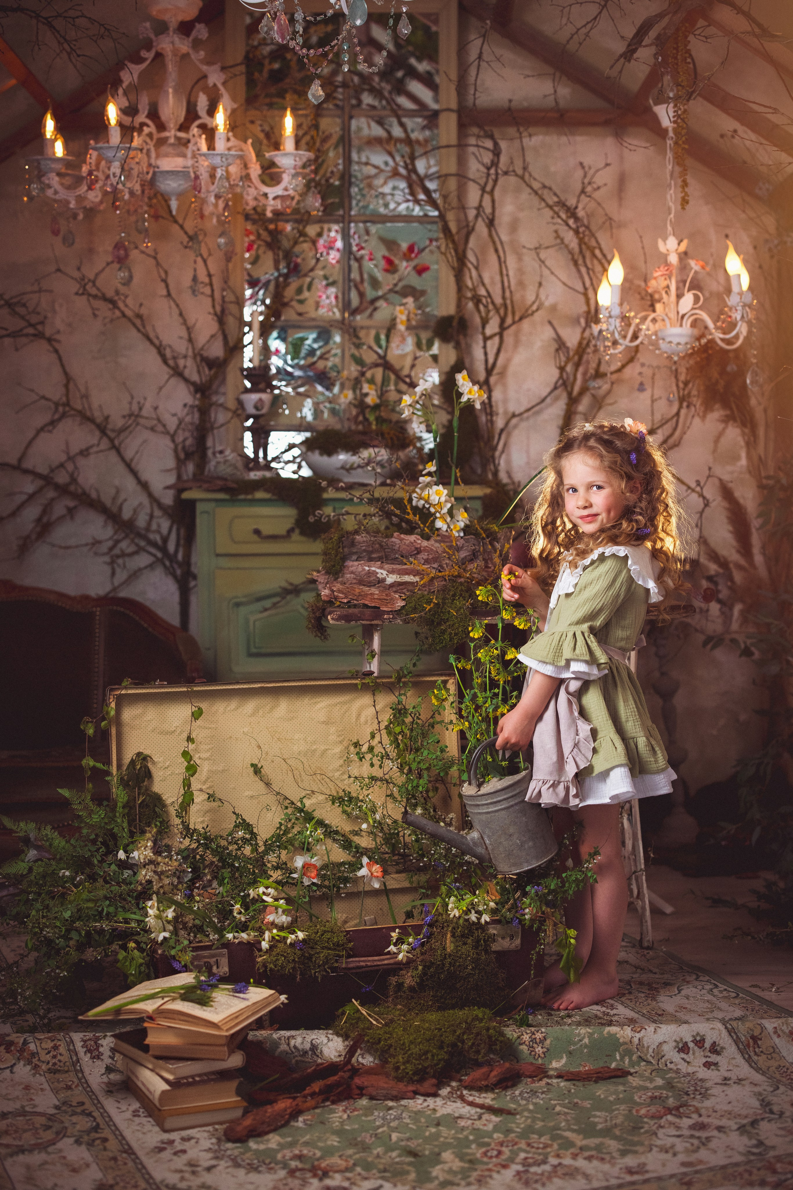 Детская фотосессия с утятами и кроликом. Семейный и детский фотограф в Краснодаре Анна Трашкова