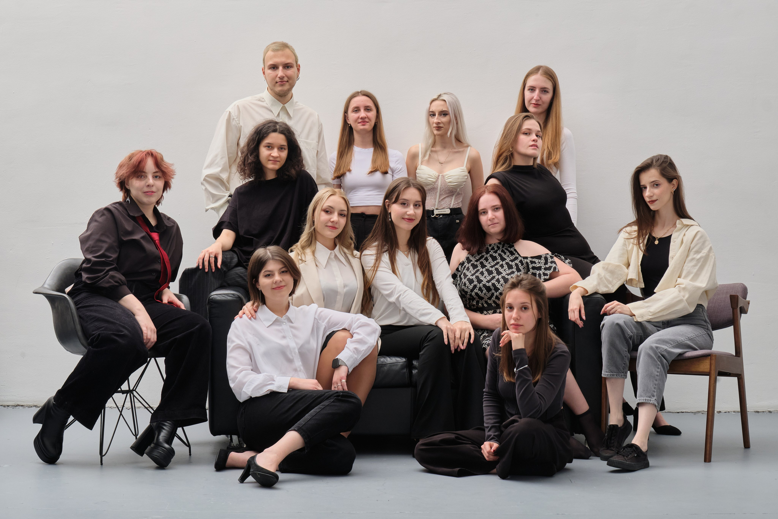 Студенты на выпускной альбом. Goncharov Tim