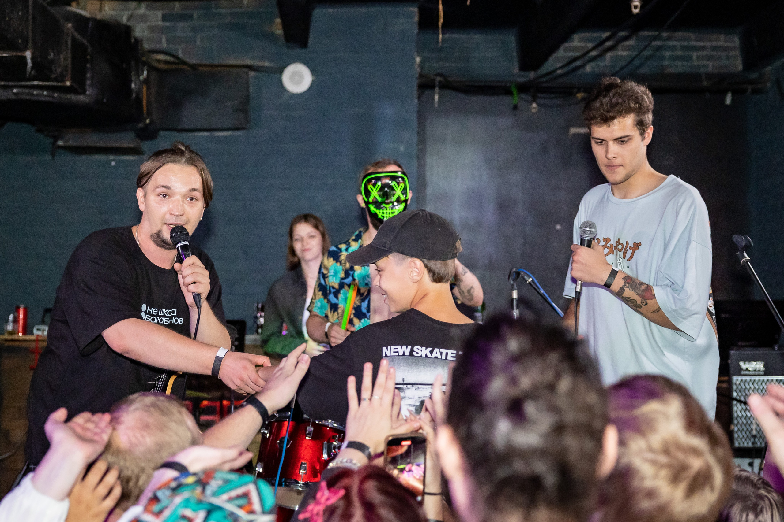 Концерт «Не Школа Барабанов» в Клубе «SOVA». Фотограф Владимир Охрименко