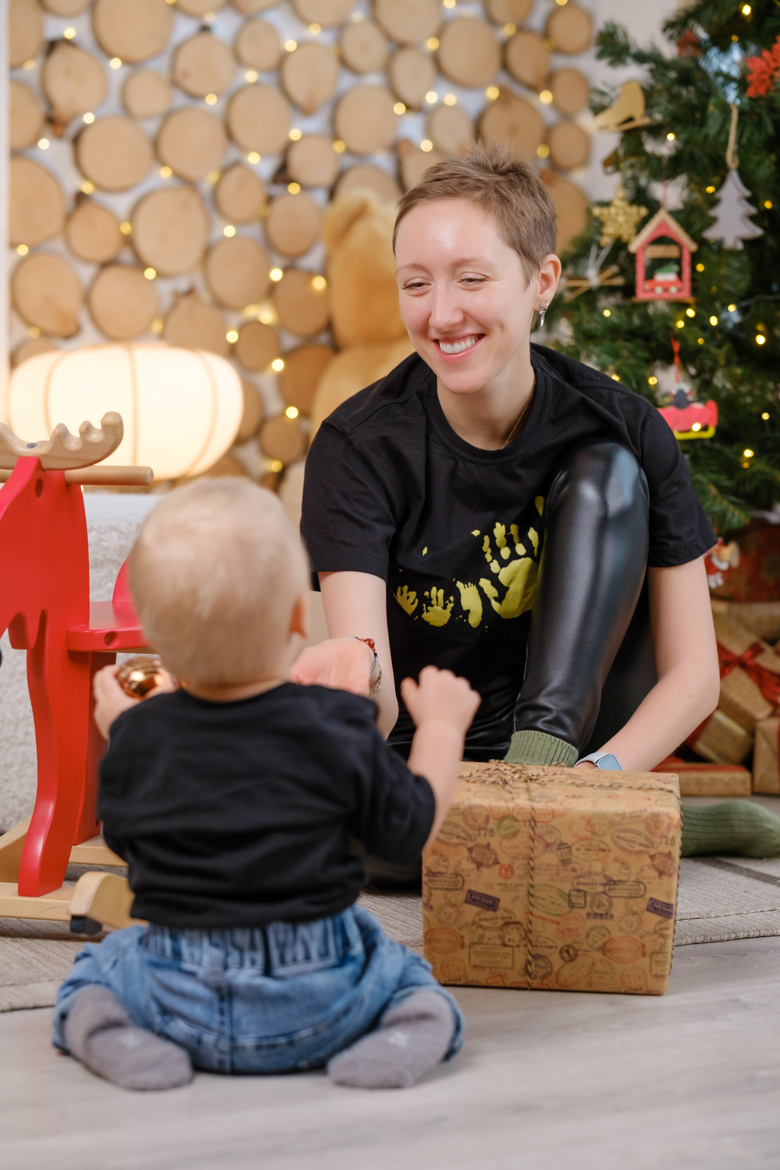 Новогодняя фотосессия. Семейный и детский фотограф в Москве Светлана Потемкина