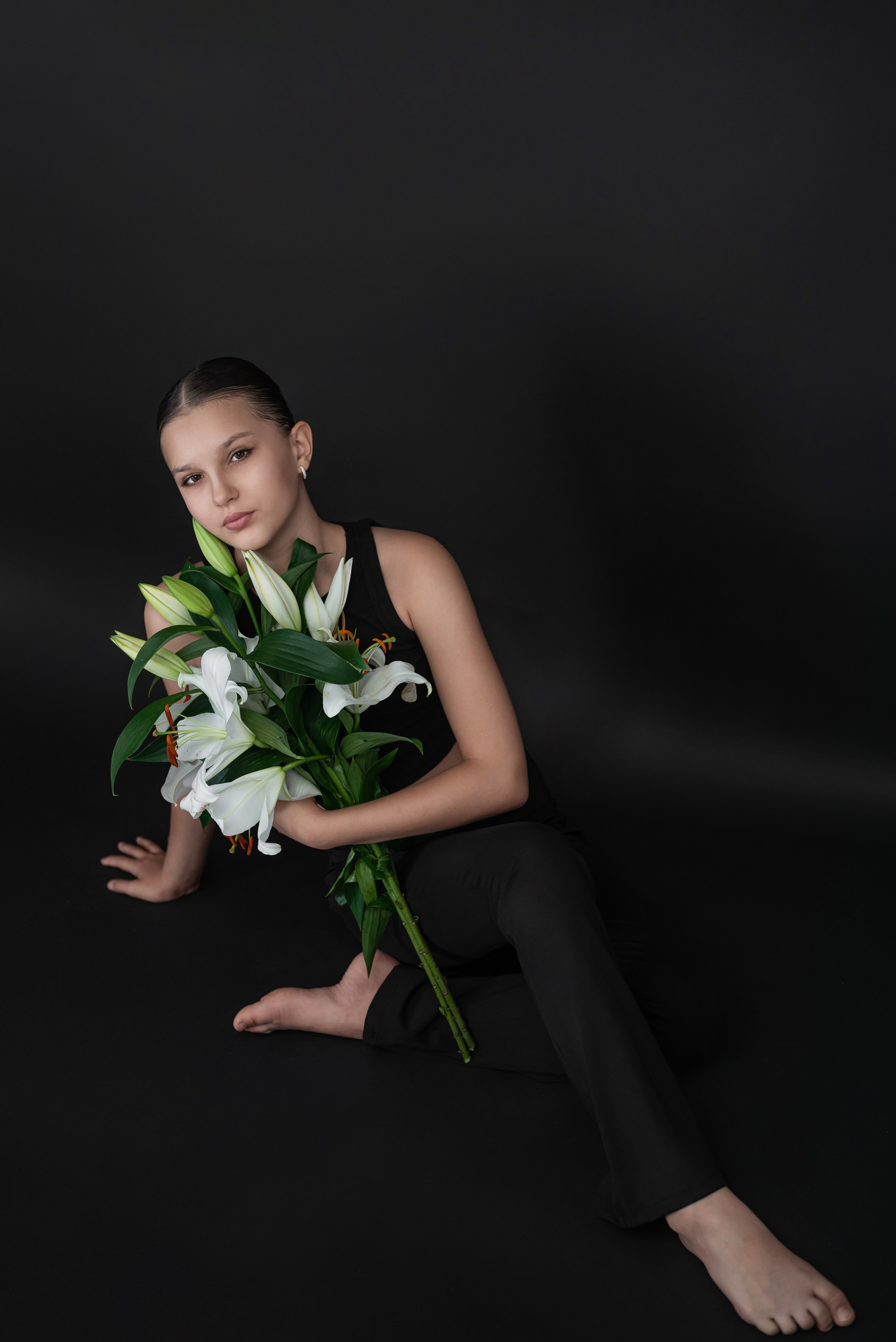 Фотопроект *Белые лилии*. Фотограф в городе Салават