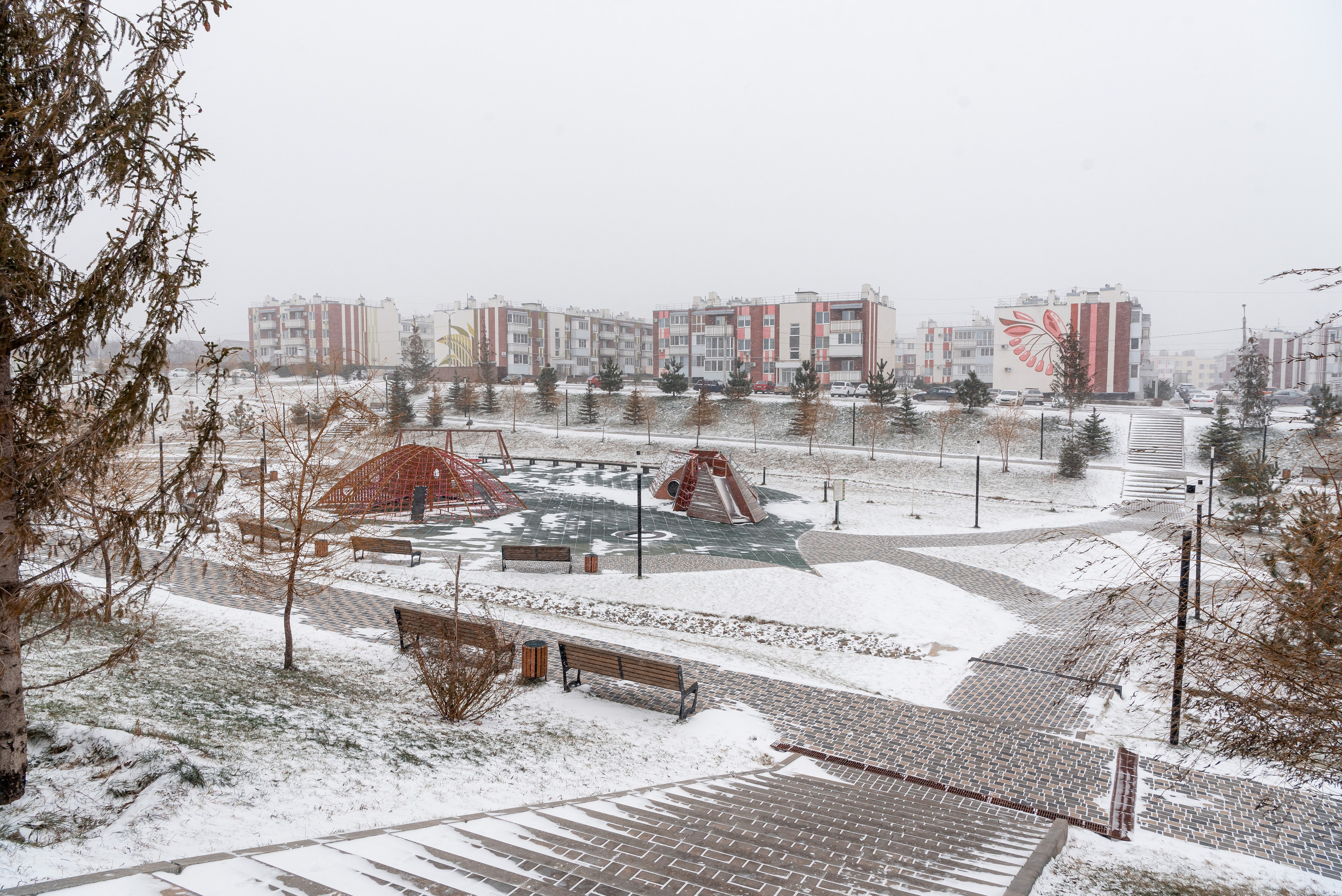 Зимняя съёмка улиц Родниковой Долины. Фотограф в Волгограде и Волжском Александр Горбань