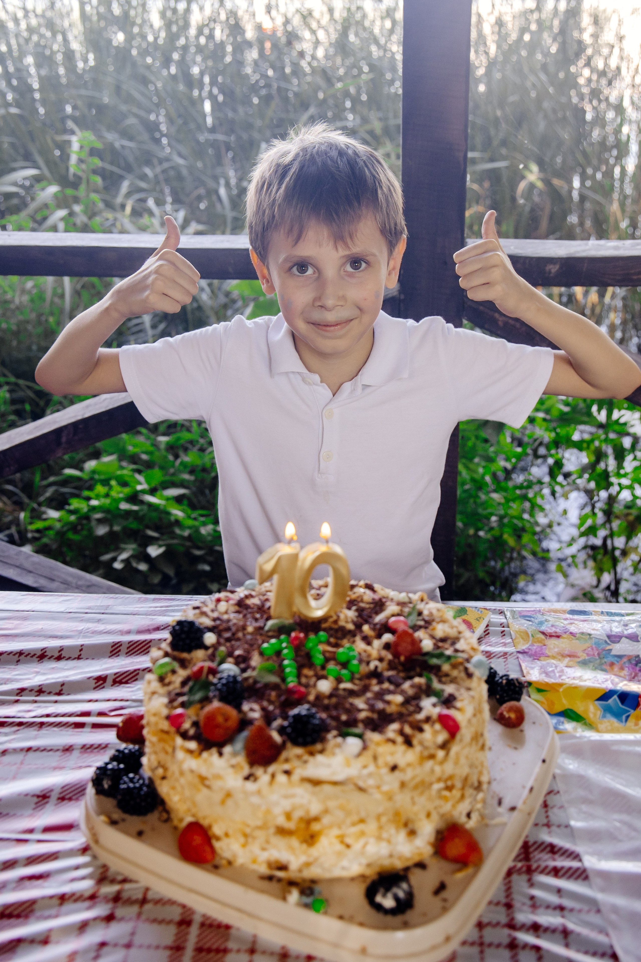 Фотосъемка дня рождения Александра 10 лет