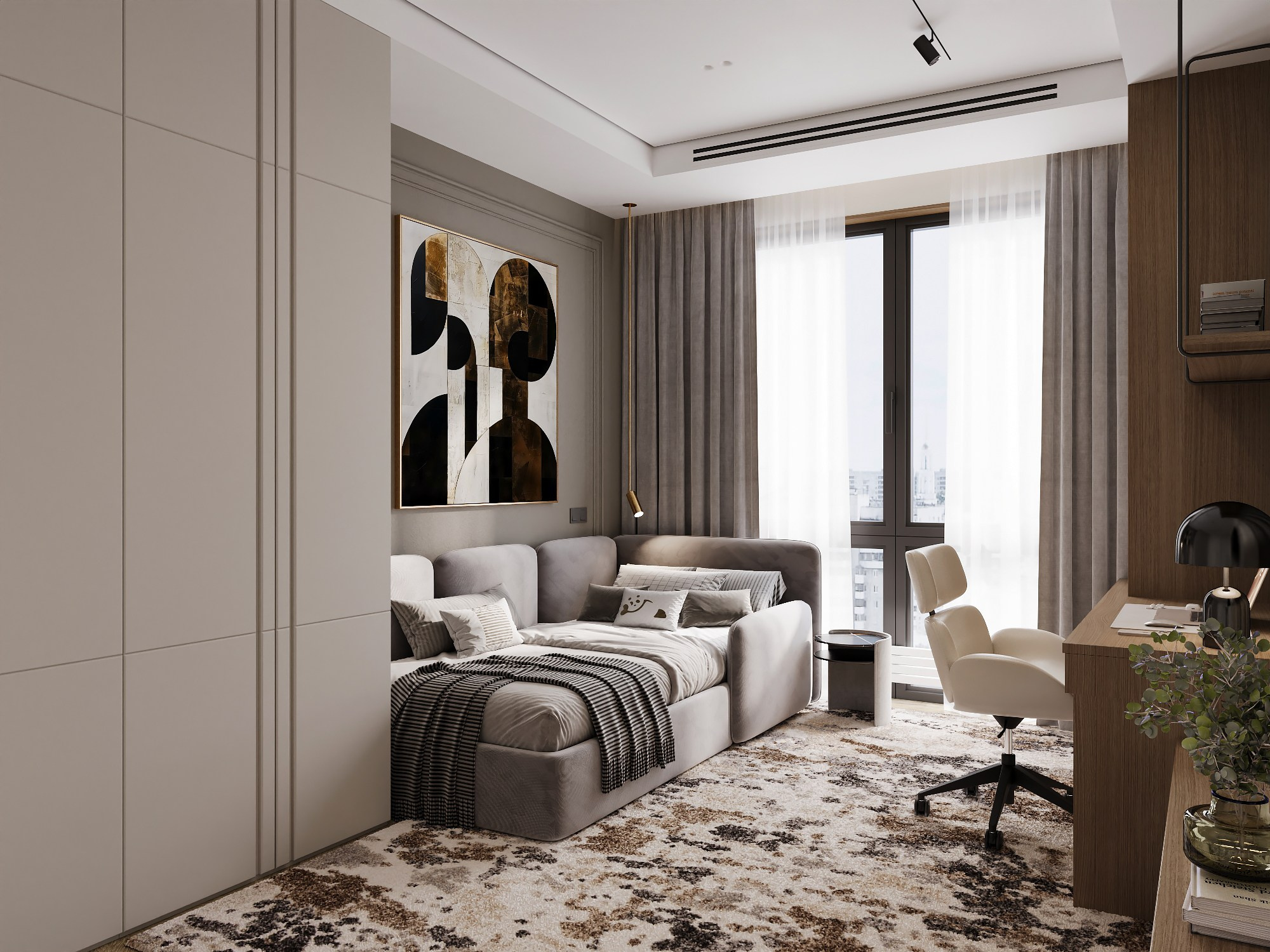 ЖК «RiverSide», 145 м². Room Design Studio