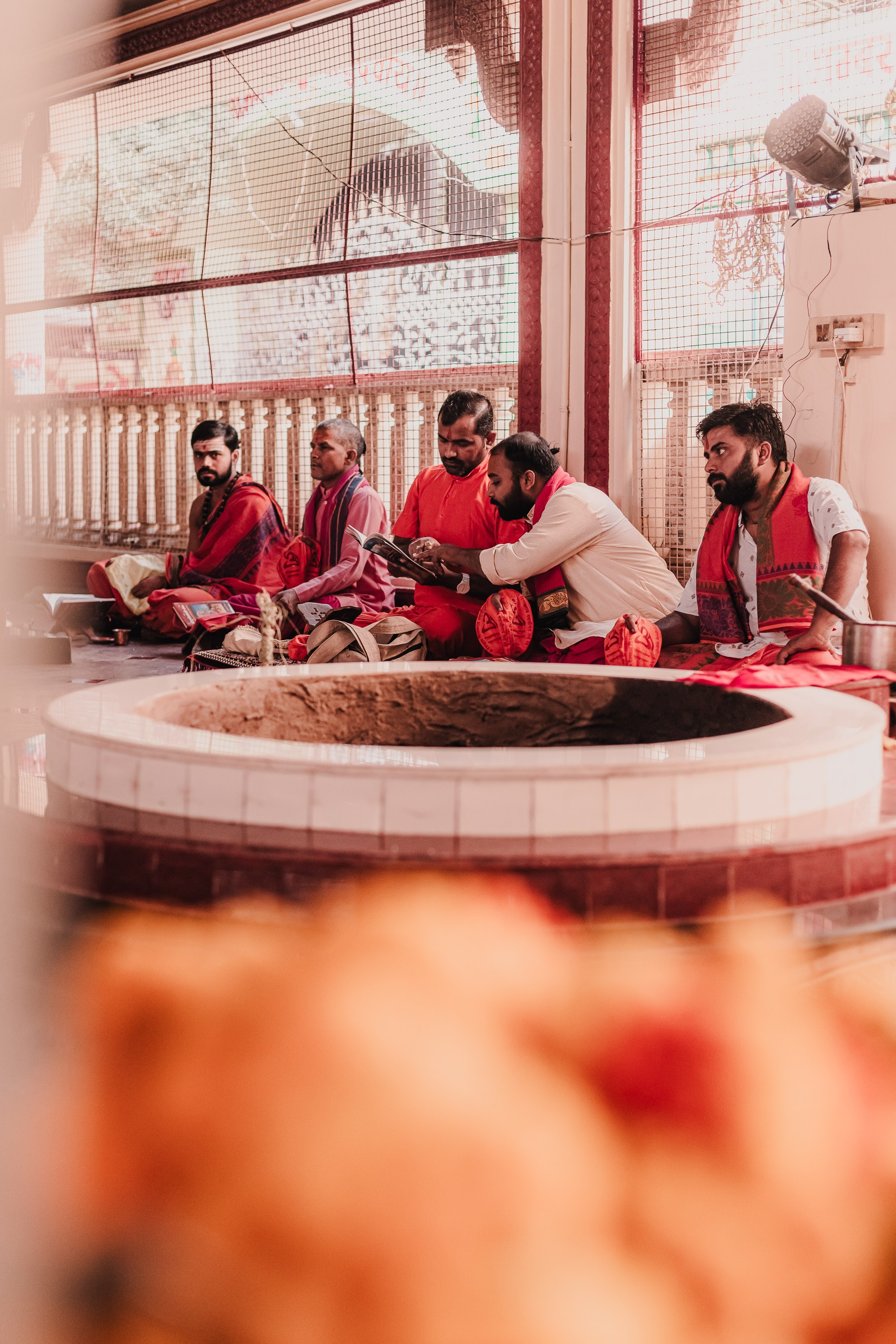 Devraha Baba Ji Ashram in Vrindavan. Мариам Багдасарян