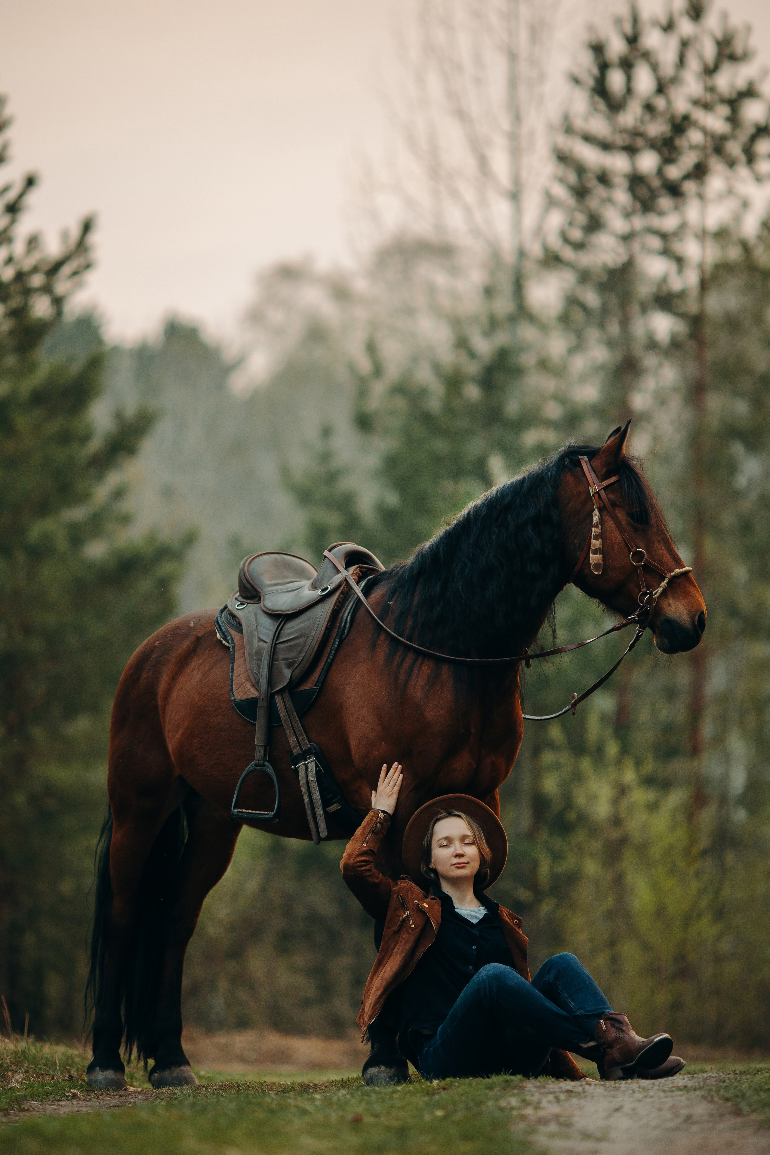 Сашенька и Талисман. Анна Молчанова конный фотограф в Тюмени | фотосессии с лошадьми Тюмень