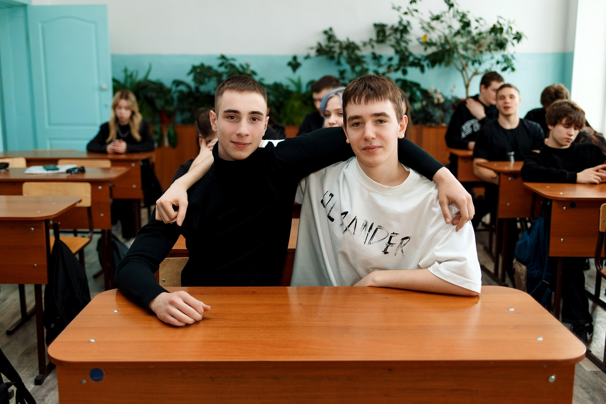 11 класс съемка в школе. Фотограф Любовь Корниенко, Примоский край