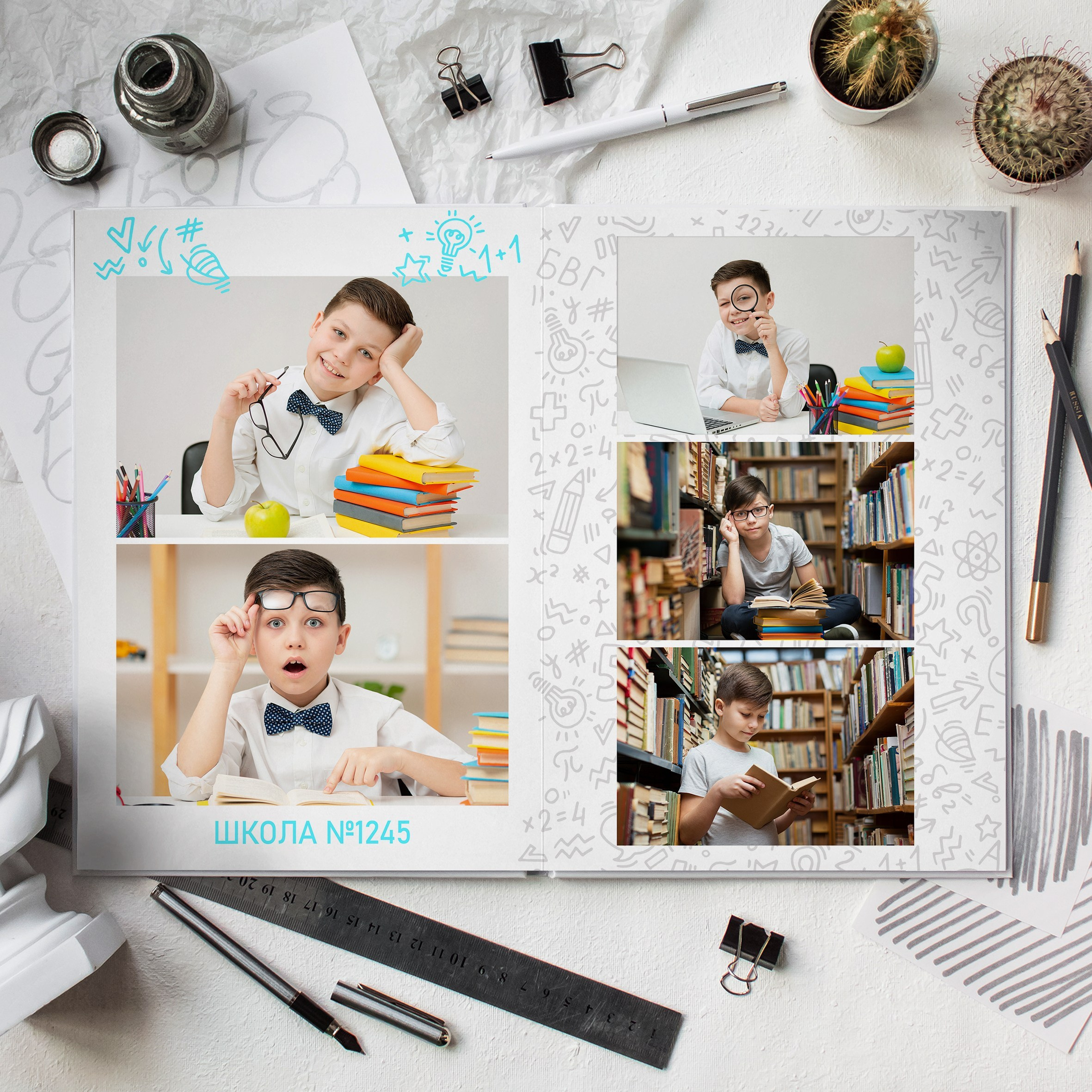 АЛЬБОМЫ для Начальной школы 1-4. Фотограф и видеограф Москва. Свадебный фотограф, видеограф. Выпускные альбомы. Оживающие альбомы