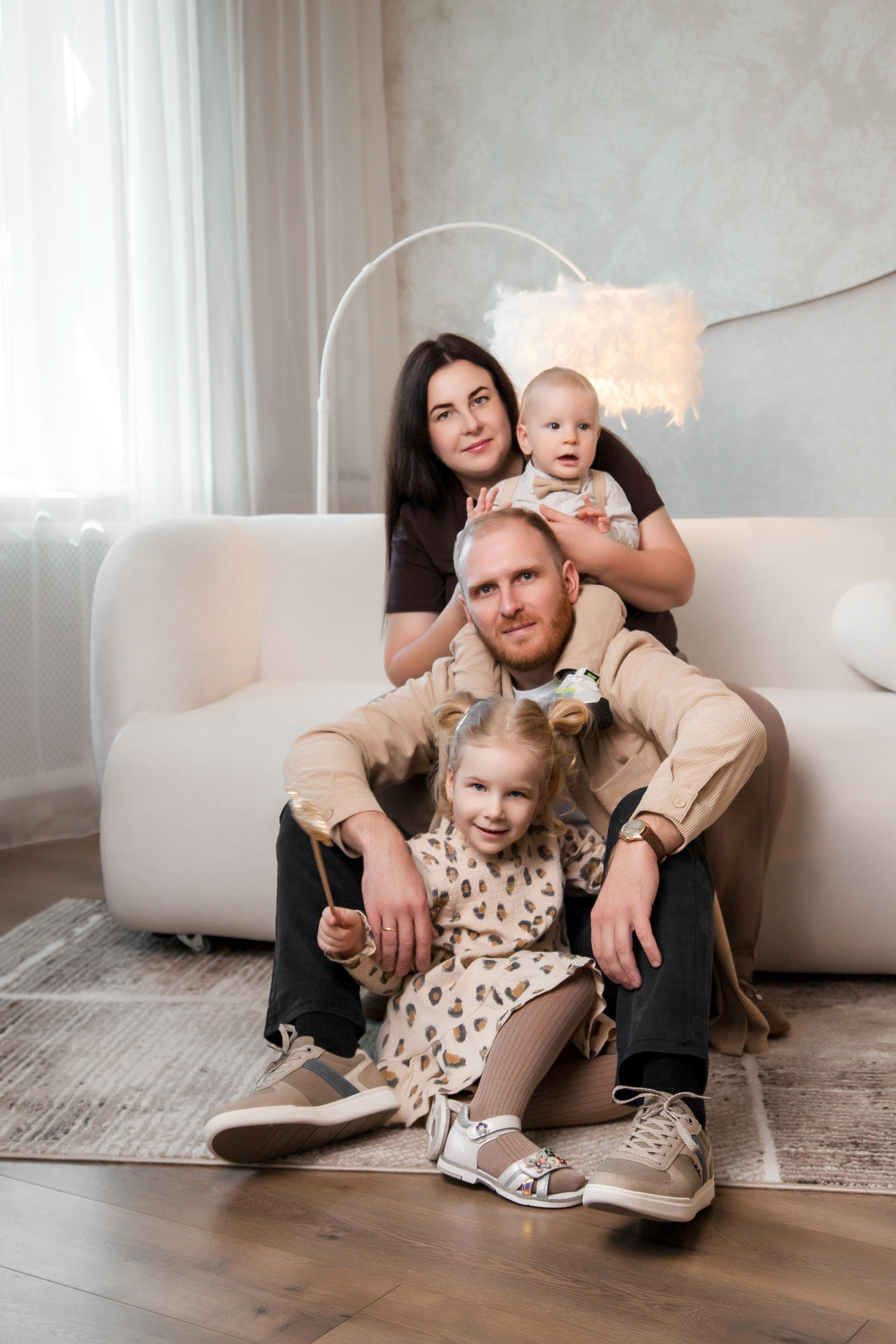 Федор, Саша, Анастасия и Станислав. Портретный, семейный, свадебный фотограф в Брянске Маргарита Василькова