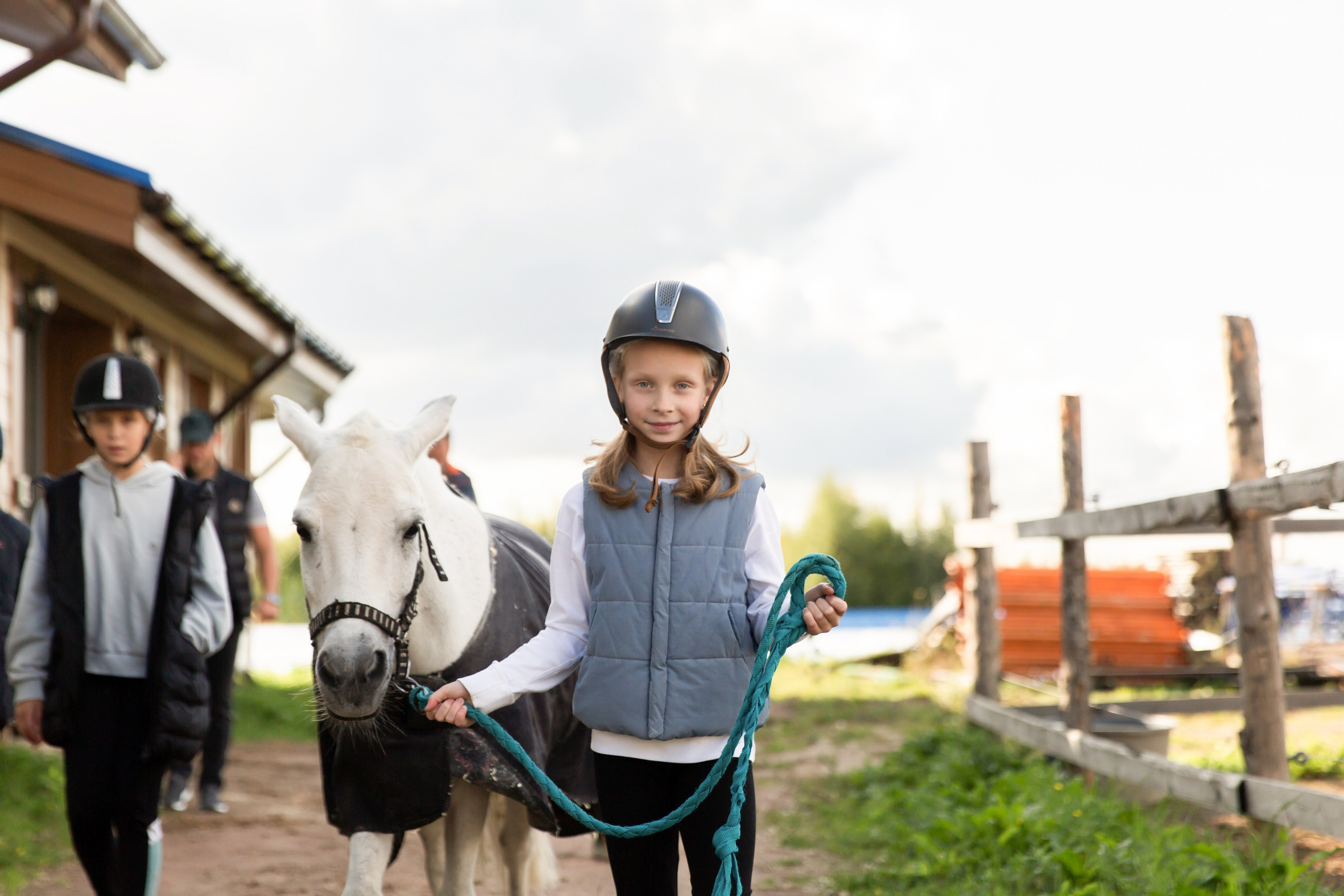 Конюшня. Снимаю съемки