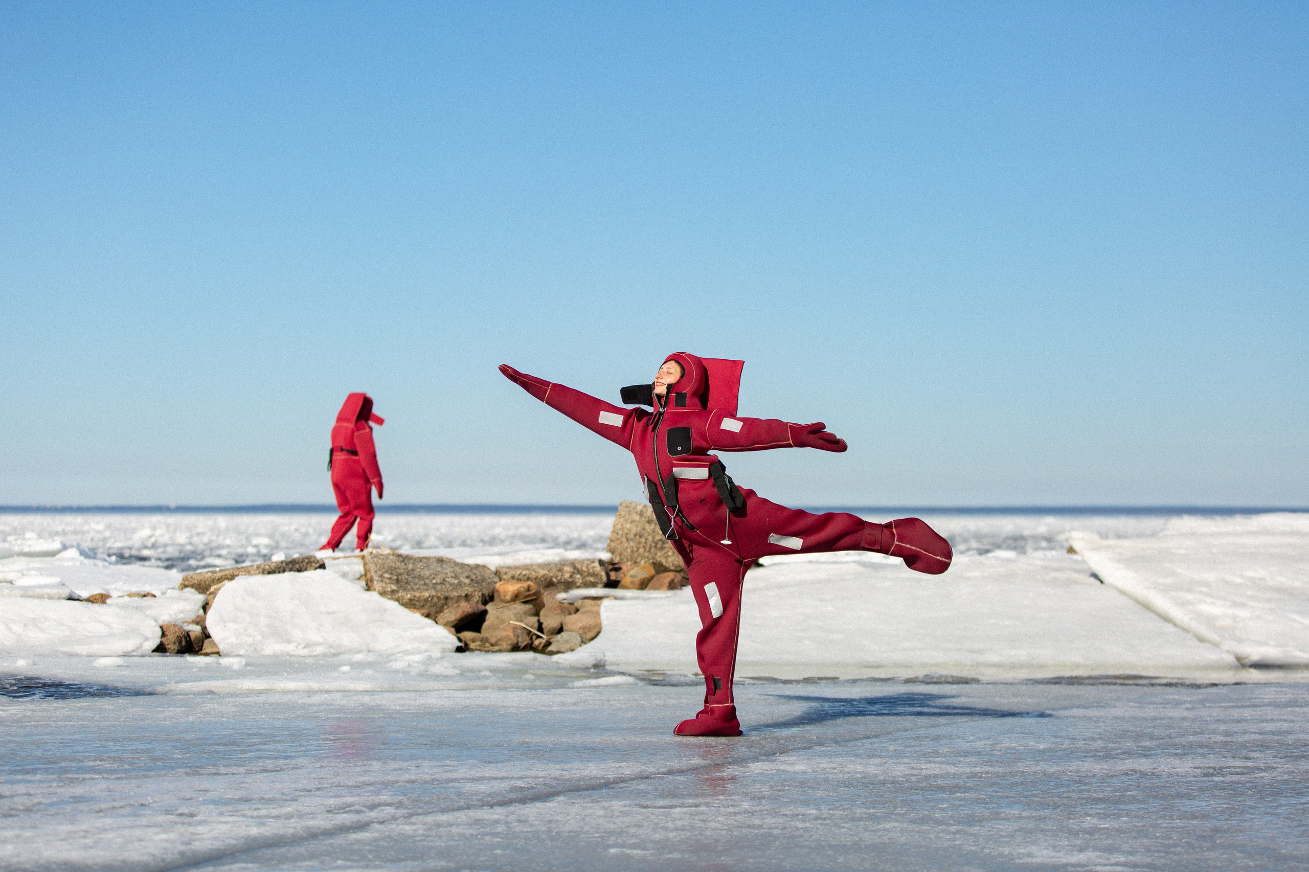 Ice floating. Снимаю съемки