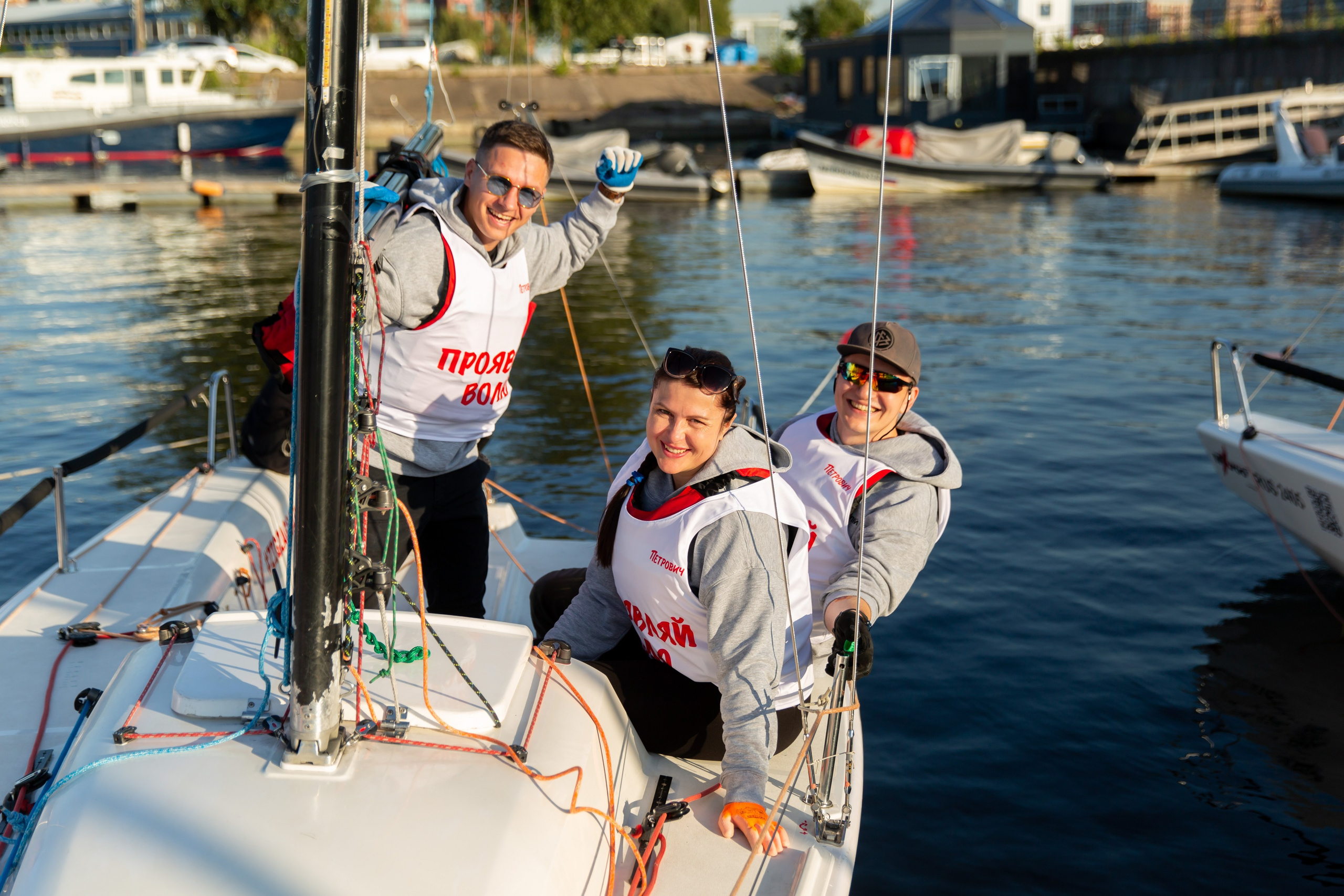 Яхтинг для «Петровича». Снимаю съемки