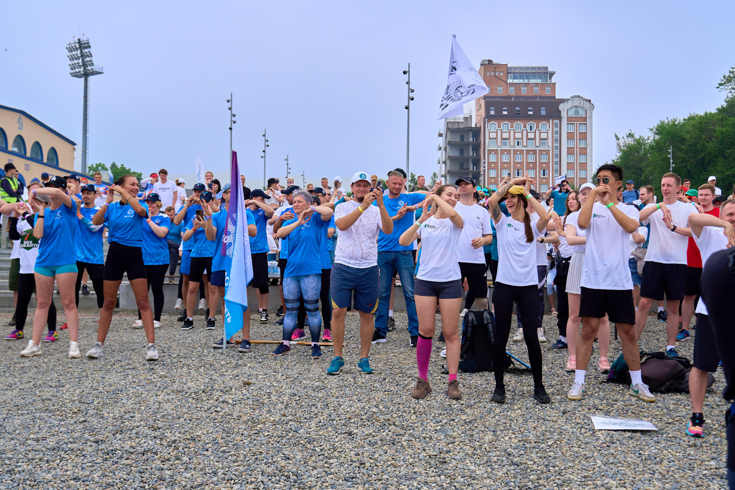 День спорта. Фотограф во Владивостоке