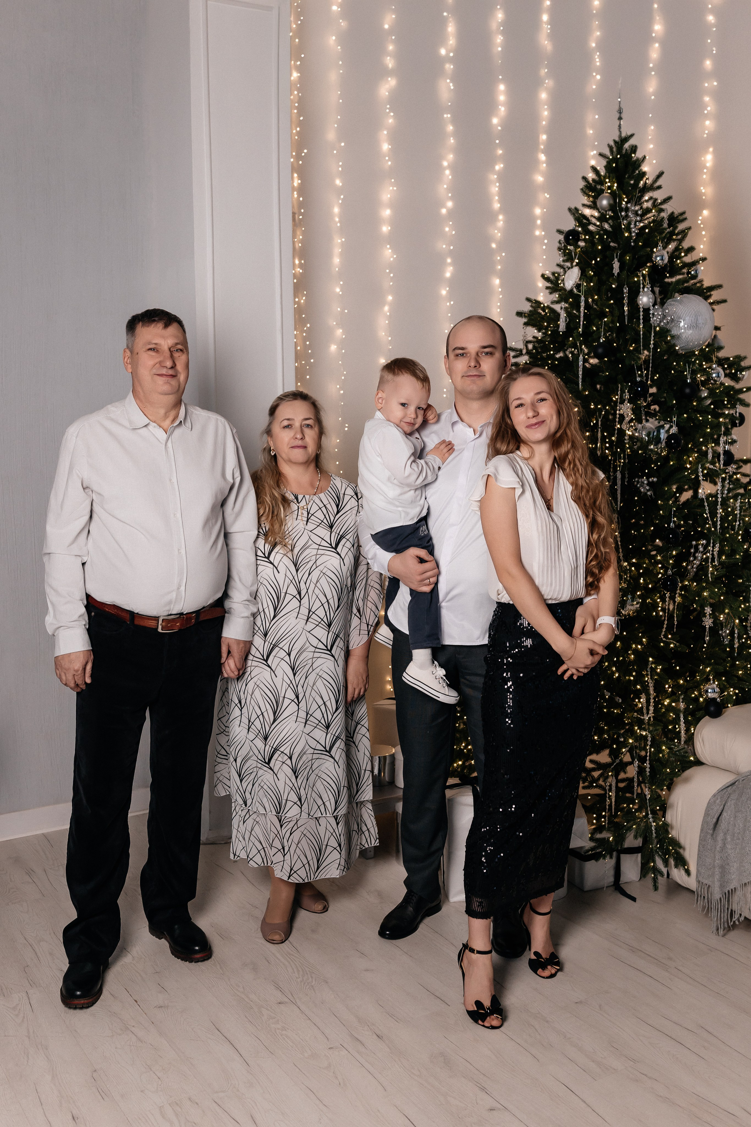 Новогодняя. Семейный фотограф Минск Усова Ольга