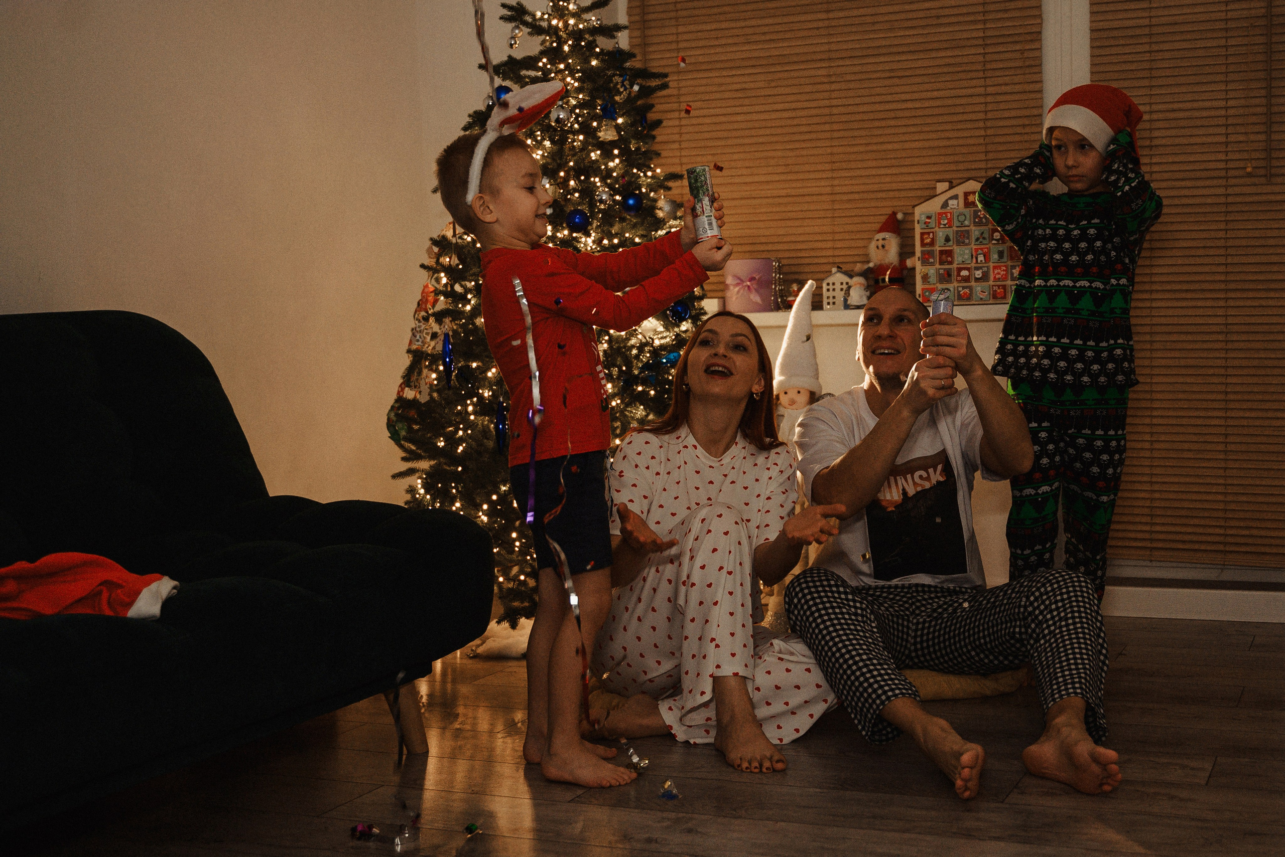 Новогодняя ночь дома. Свадебный и портретный фотограф в Минске Наташа Каракулова