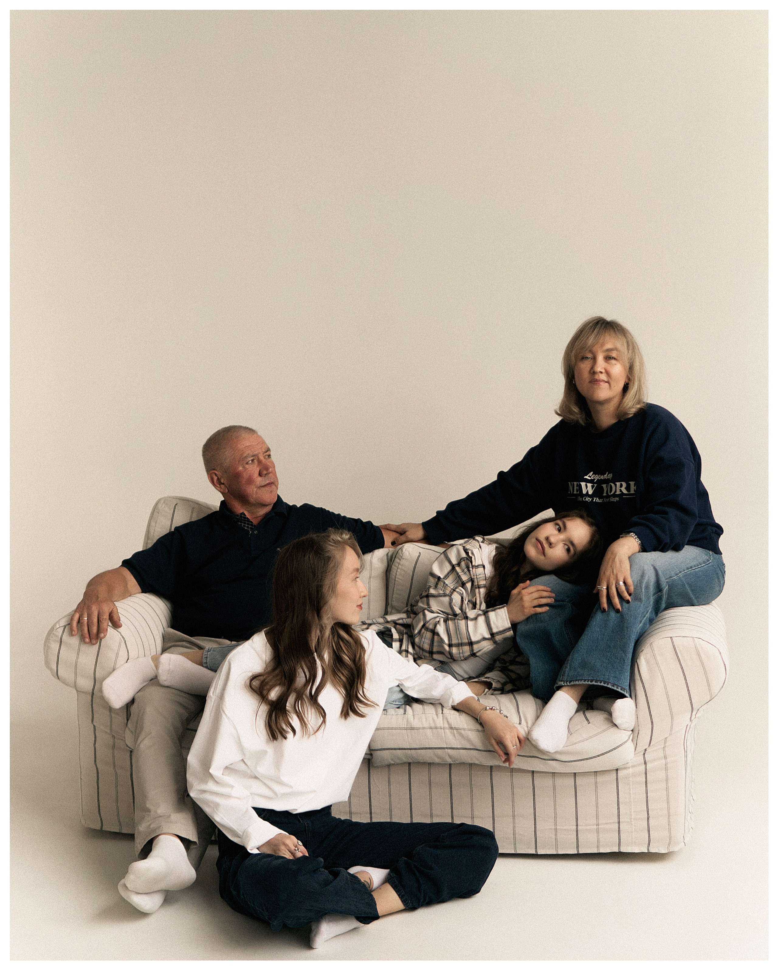 Polina Yaroslava Tatiana Yuriy. Индивидуальная и семейная фотосессия в Чебоксарах Оксана Русакова