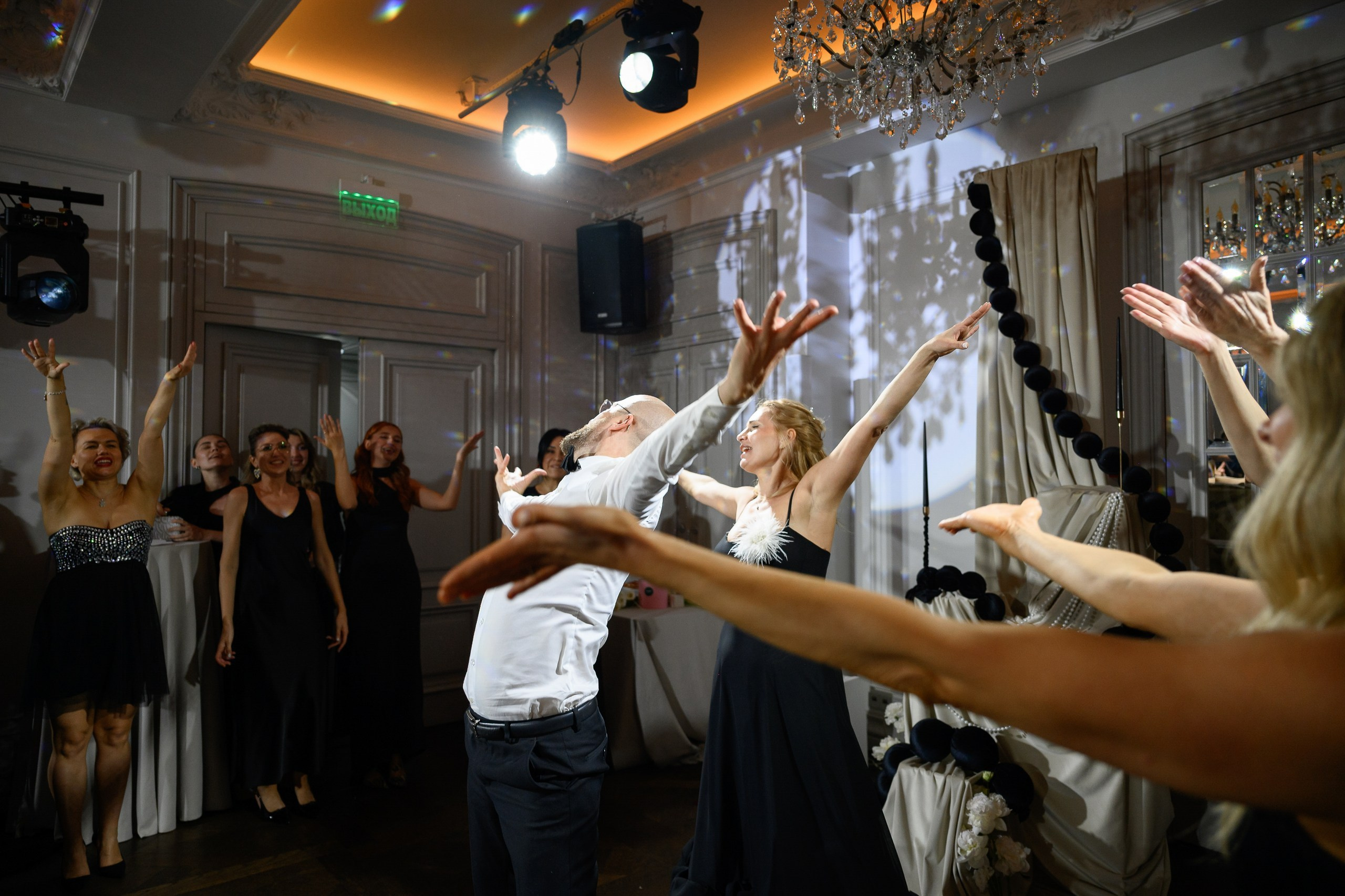 Свадебная вечеринка Ольги и Константина в ресторане Michel (Мишель). Semerlina.ru