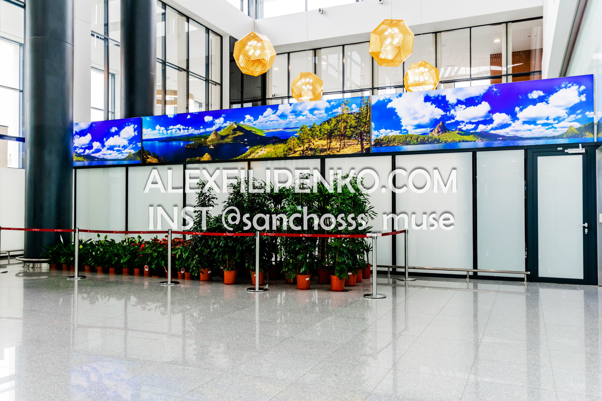 Фотосъемка для рекламного оператора MYD Production в Аэропорту Астаны. Фотограф интерьера недвижимости и архитектуры в Астане