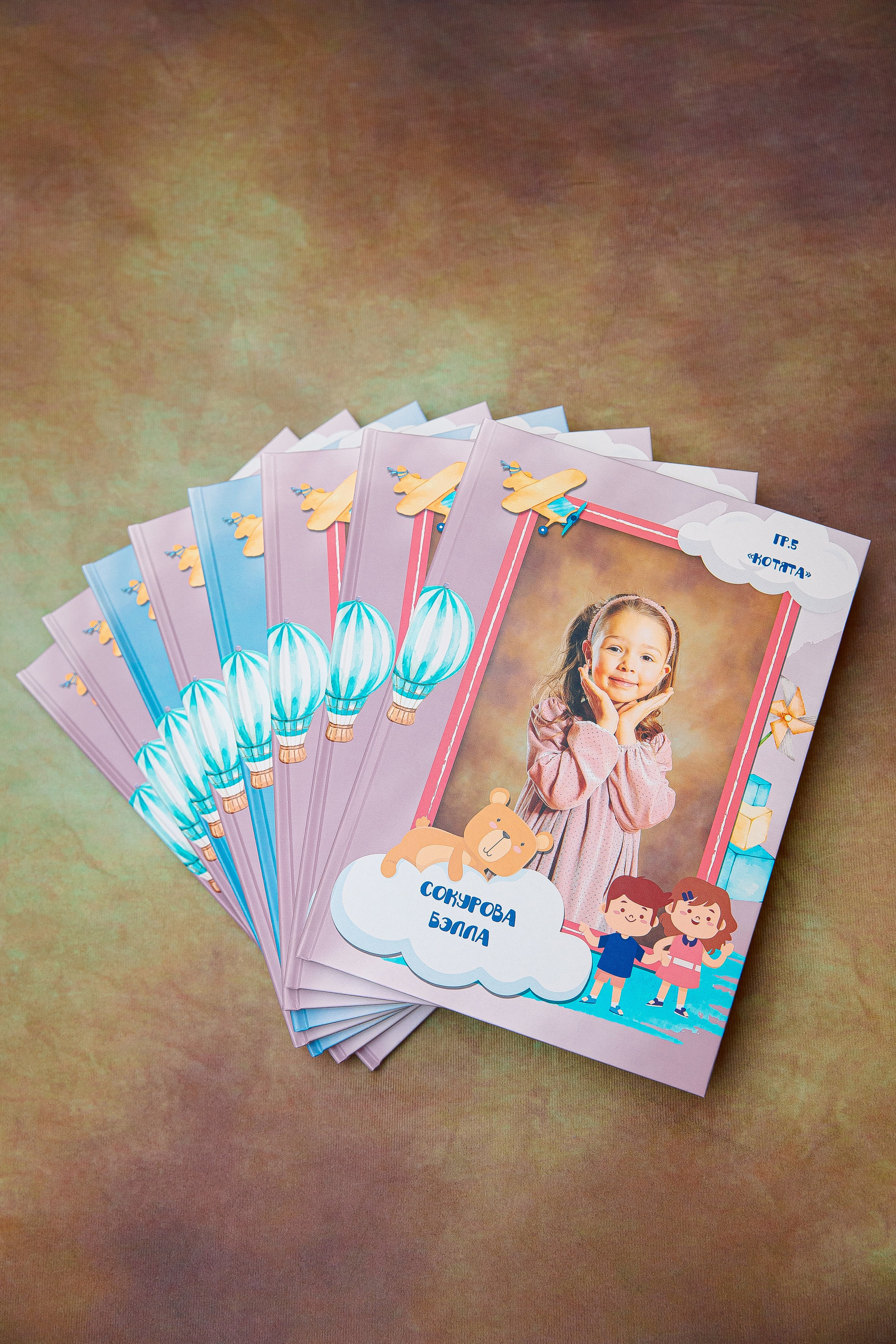 Выпускные альбомы_детский сад. Семейный и детский фотограф в Москве Тихонова Ксения