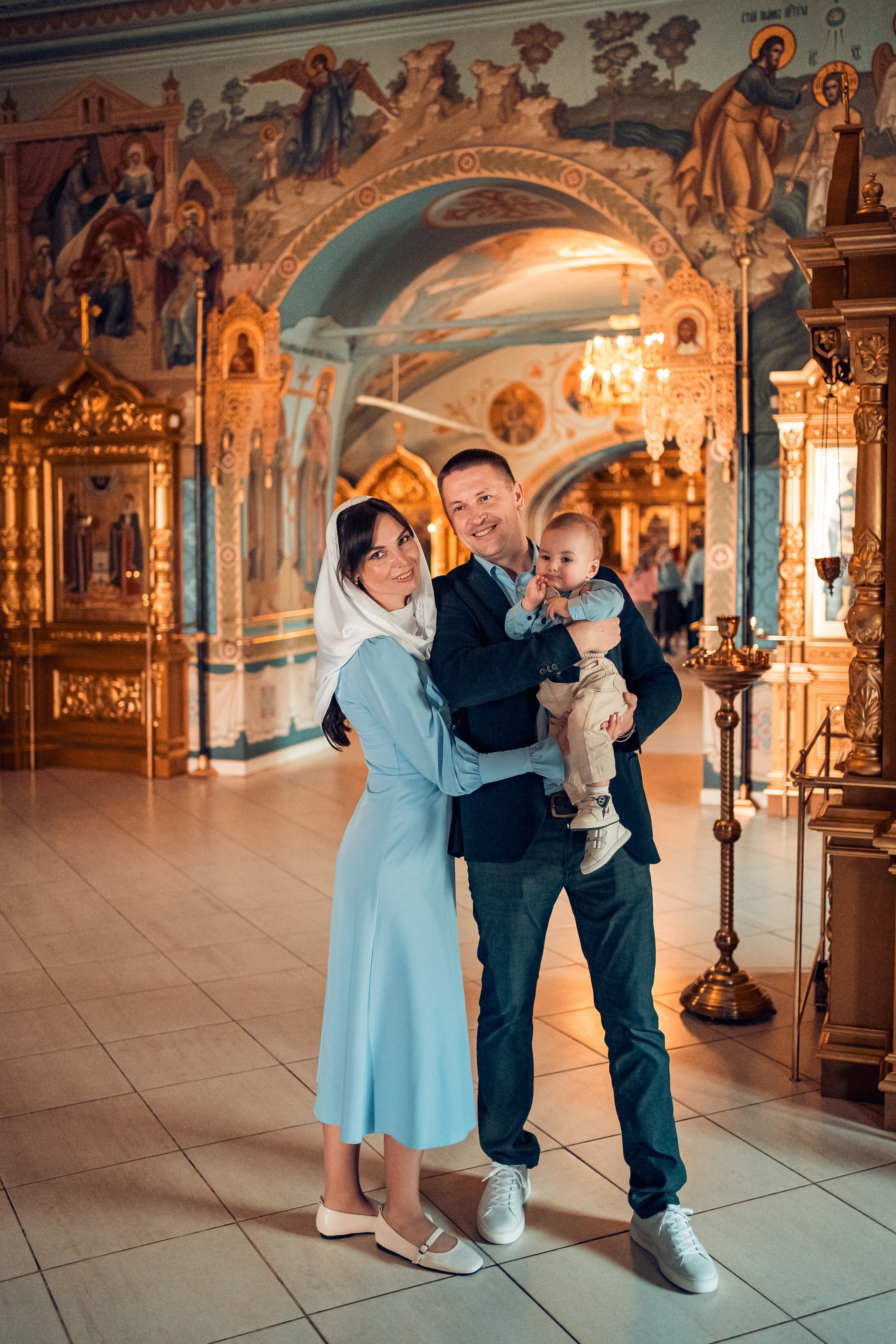 Крещение Михаила, Свято-Троицкий кафедральный собор, г. Саратов. Семейный фотограф в Саратове