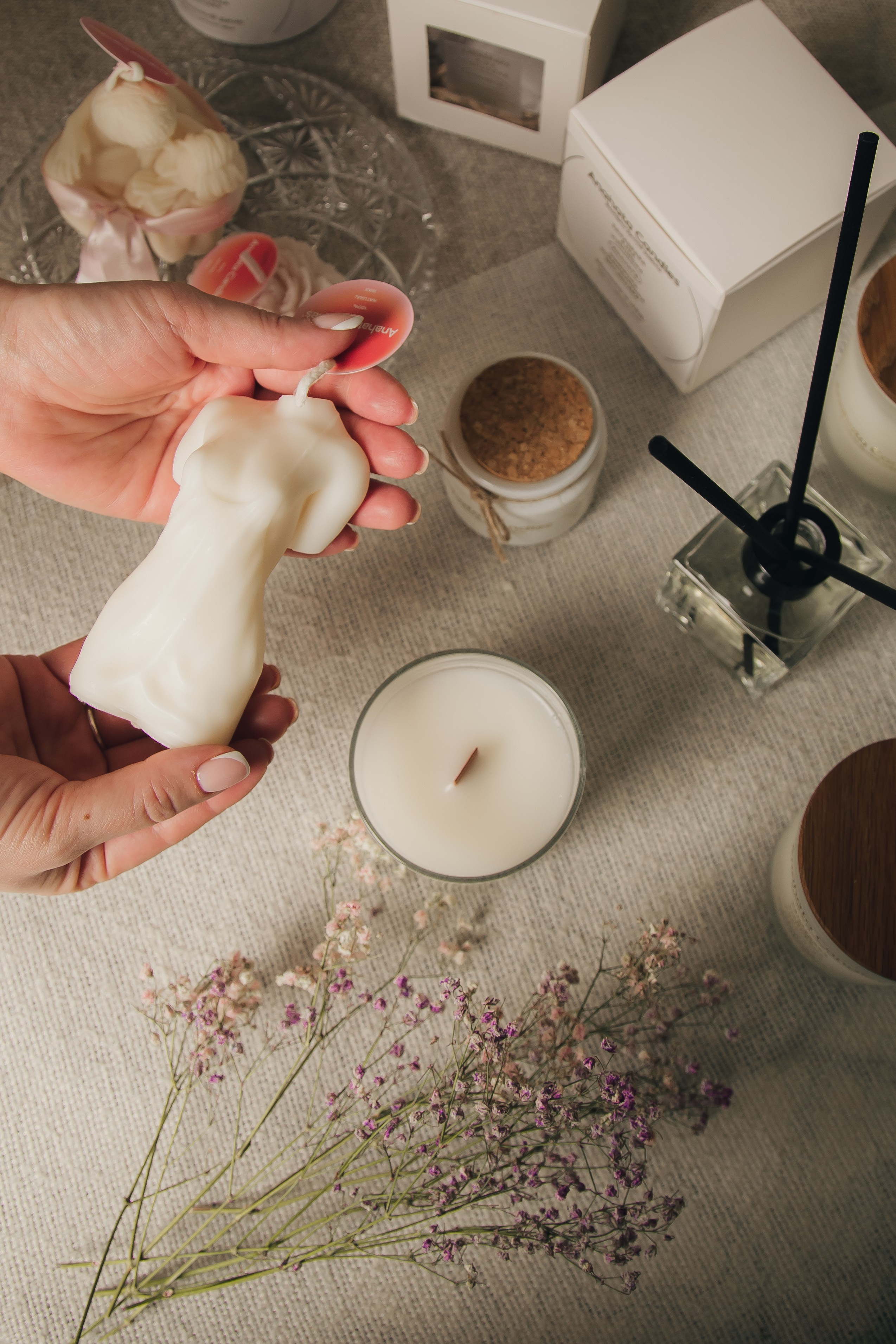 Для магазина свечей ручной работы. Фотограф вашей улыбки. Москва