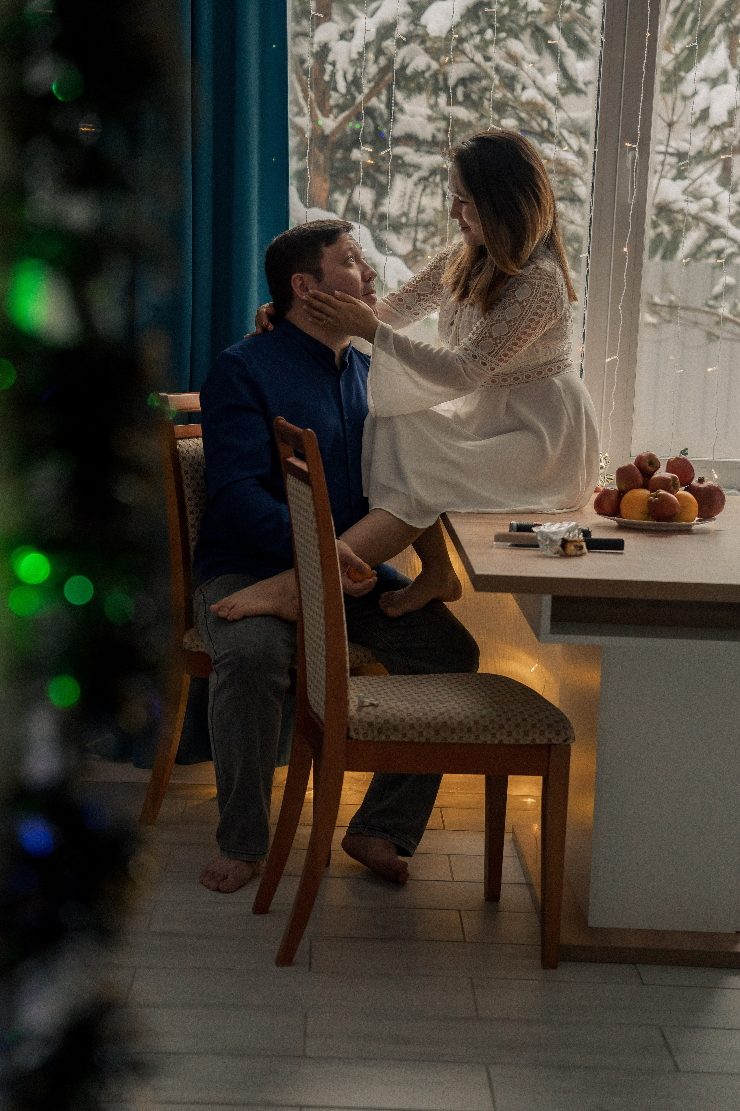 Домашняя новогодняя фотосессия. Семейный фотограф Екатеринбург Татьяна Девятых