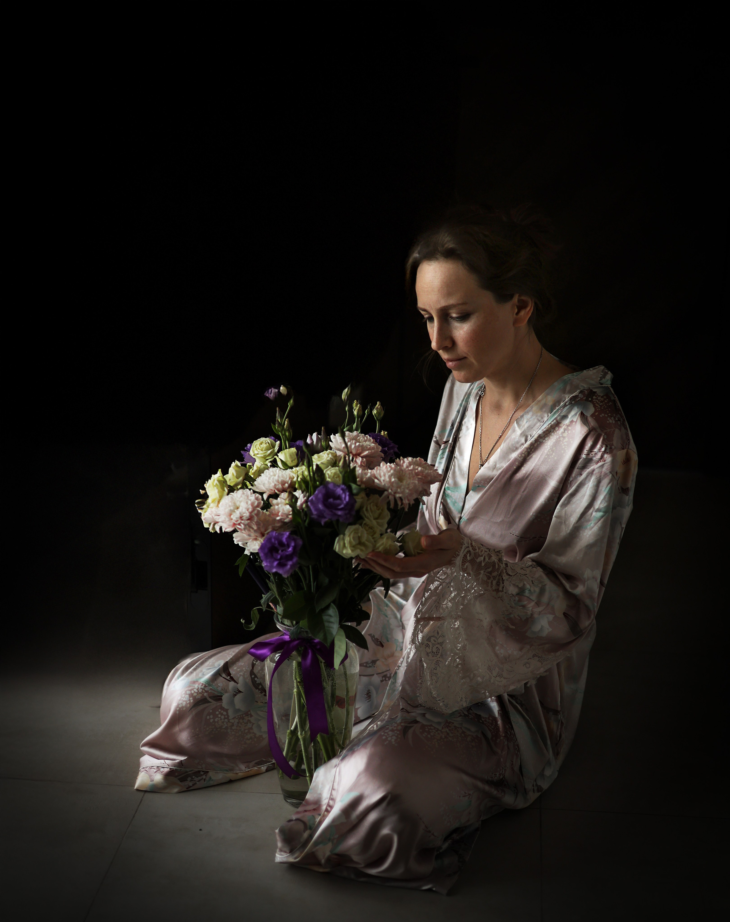 Женский портрет темный ключ. Женский и детский фотограф в Саратове Ольга Зиброва