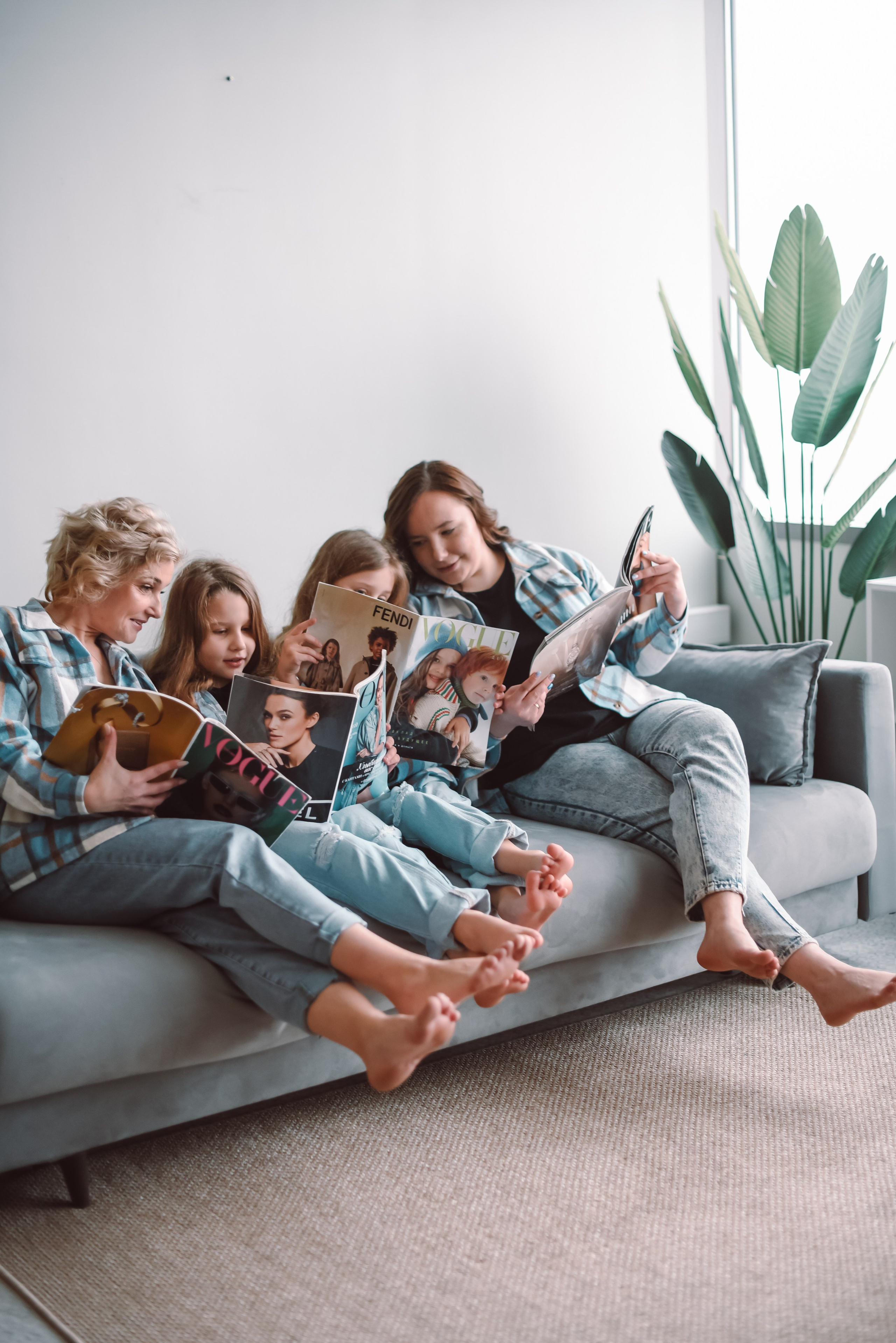 Мама с дочерьми. Семейный и детский фотограф во Фрязино, Ивантеевке и Щелково Матвеева