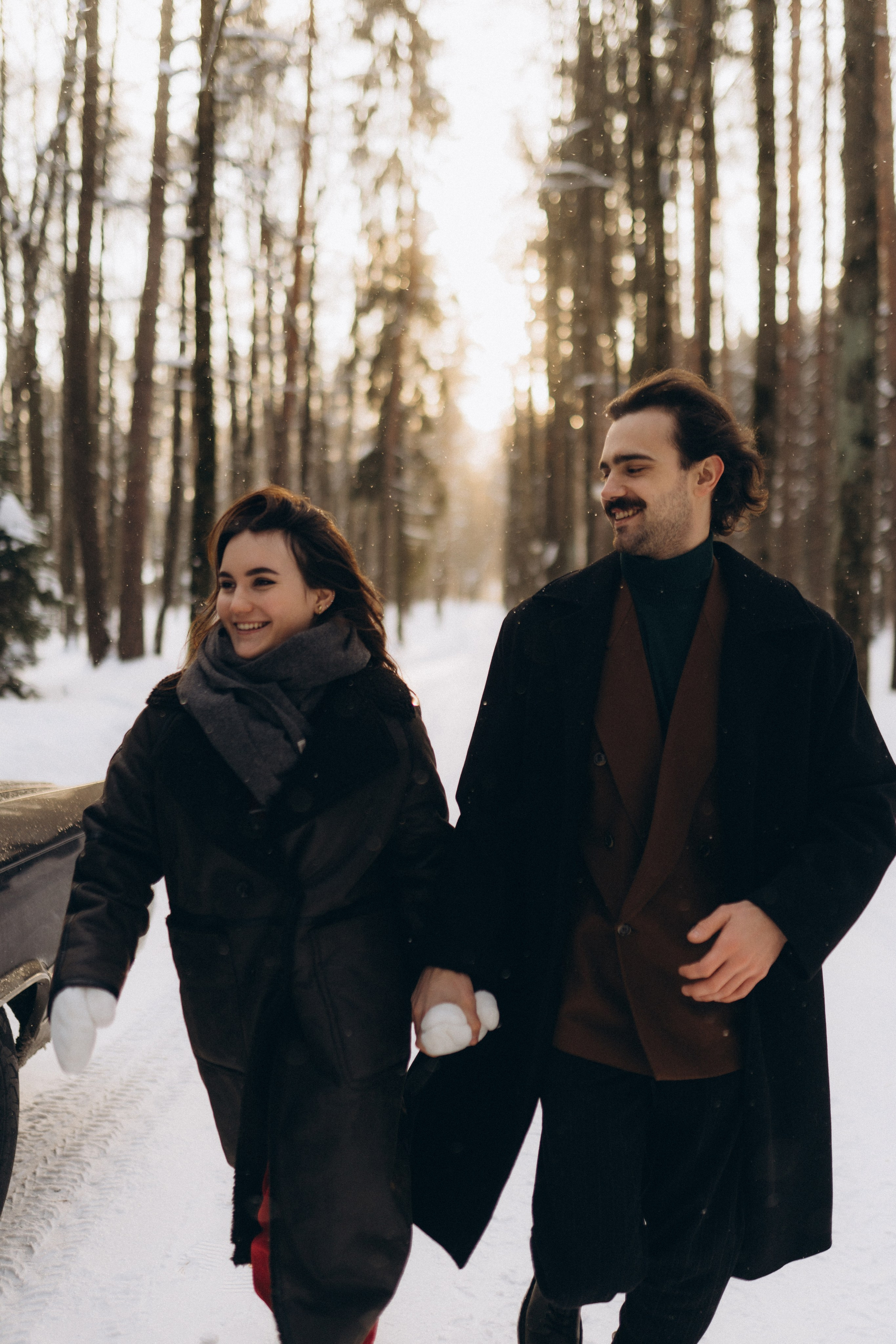 Парная зимняя история. Фотограф в Калининграде Саша Наместникова