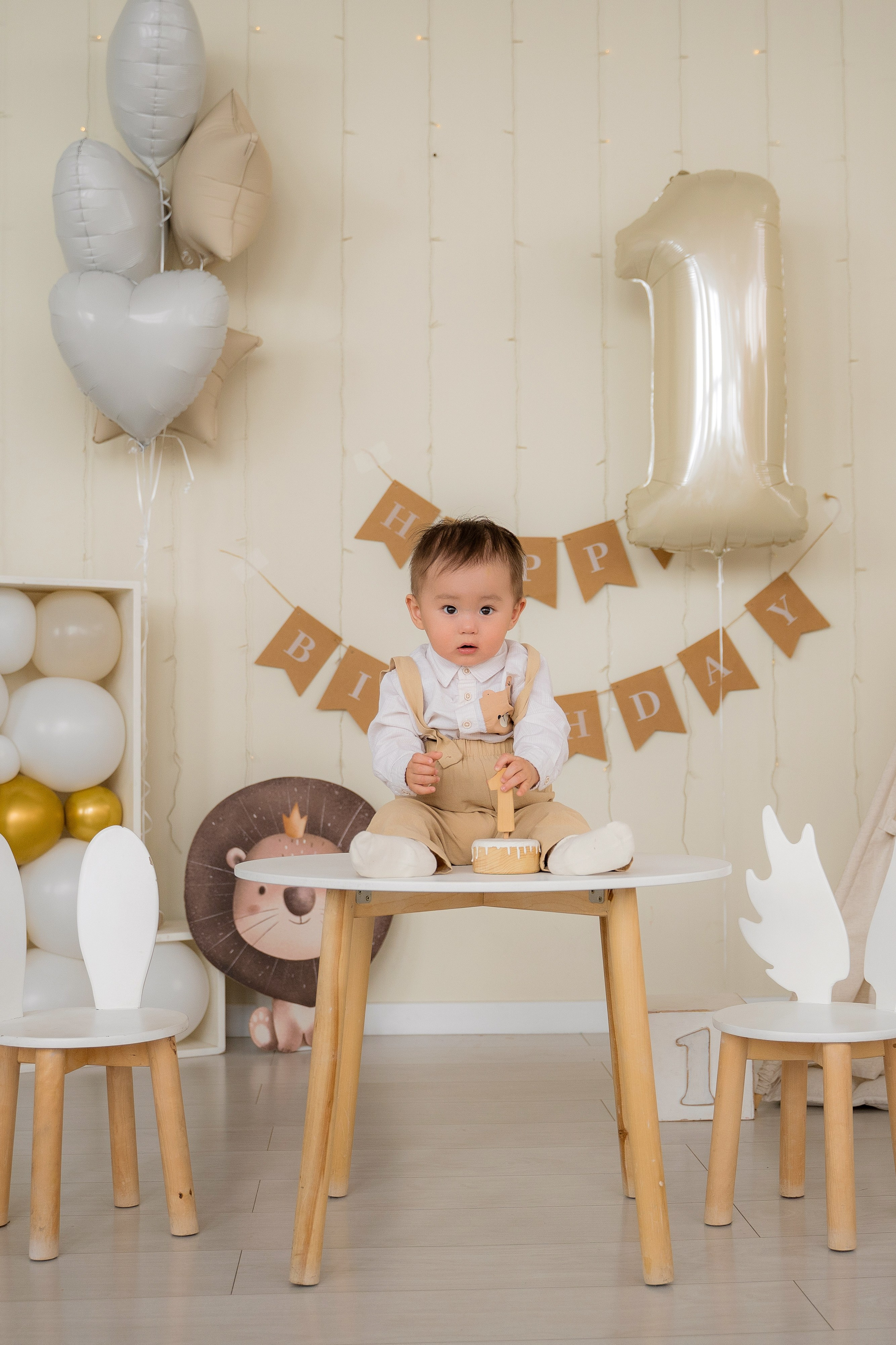 Cake Smash. Фотостудия Малина в городе Улан-Удэ. Фотограф Ирина Жарникова