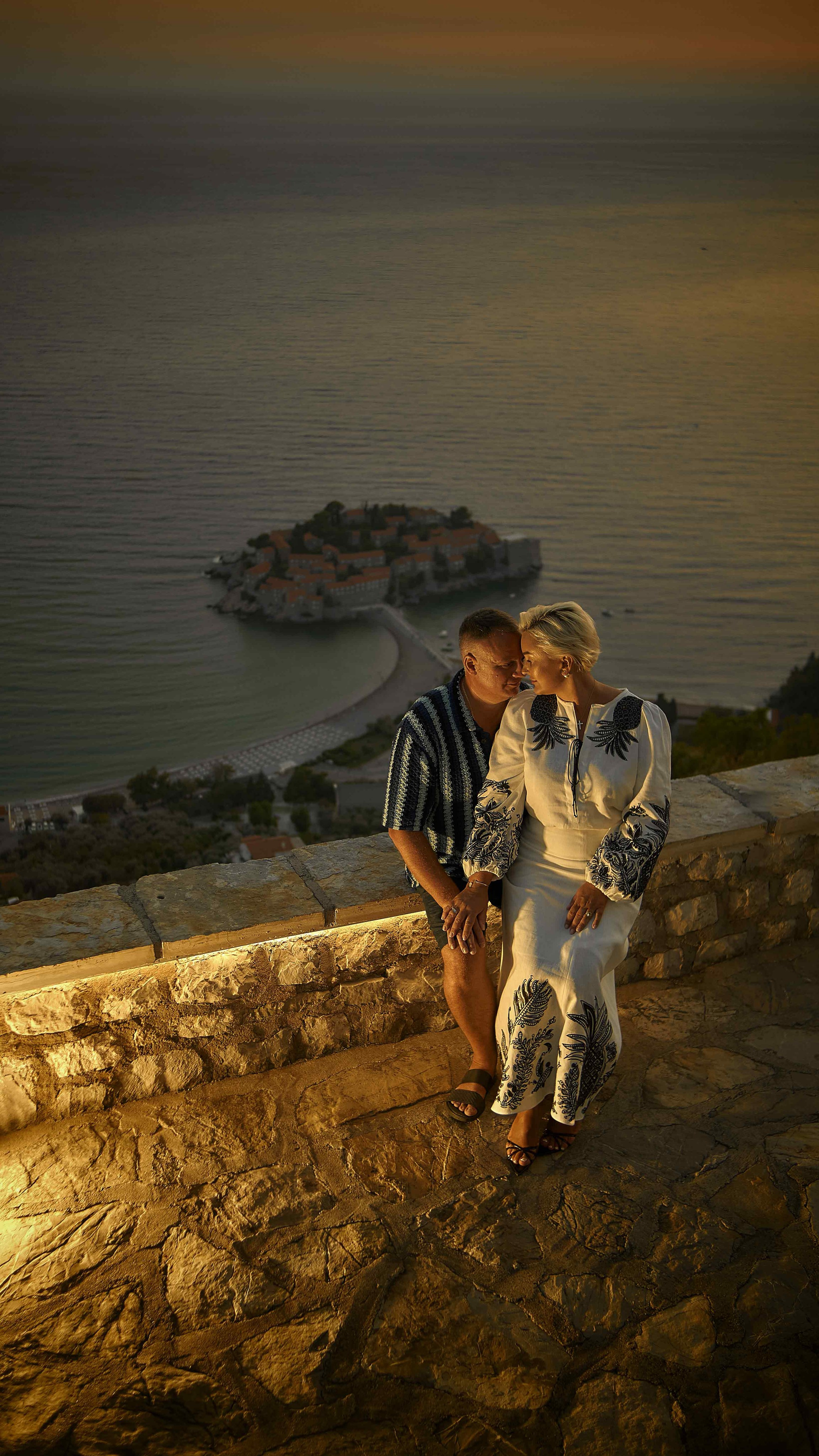 Романтическая фотосессия в Свети-Стефан | Черногория