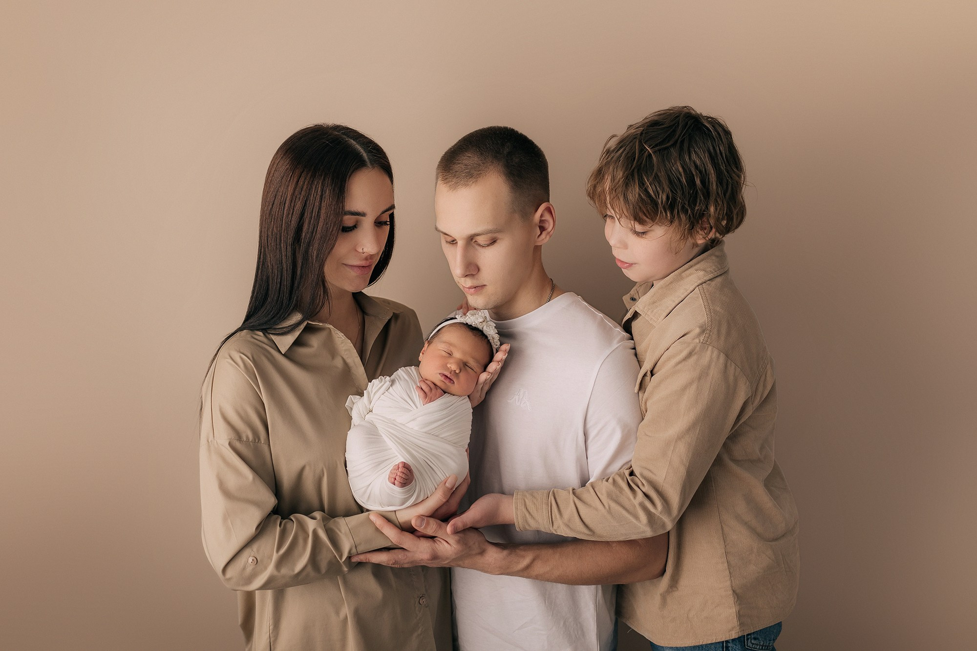 Стефания 7 дней. Семейный фотограф новорождённых в Серпухове Юлия Новикова +79637785957