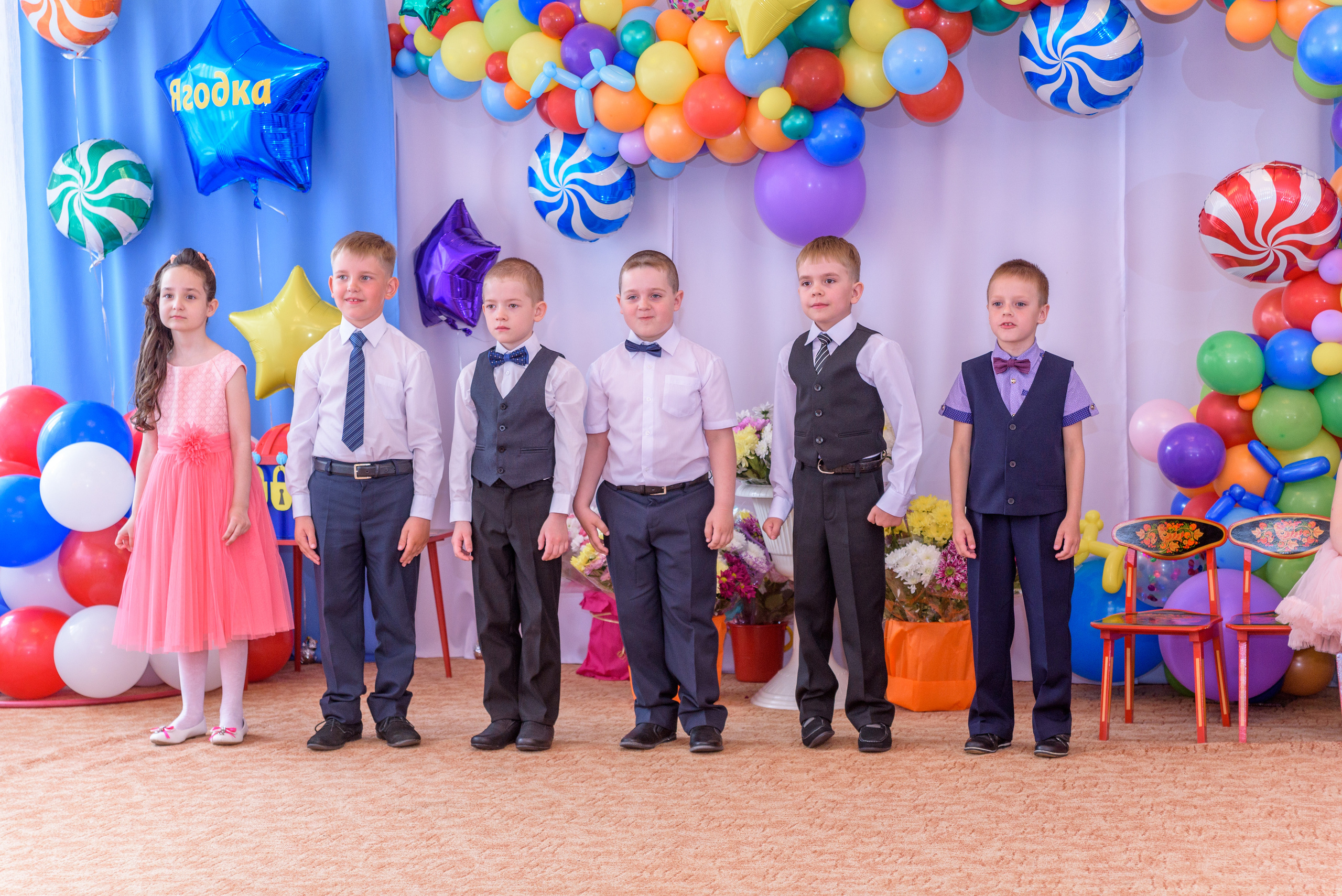 Выпускной праздник. Детский и школьный фотограф Екатерина Гонтаренко Новокузнецк