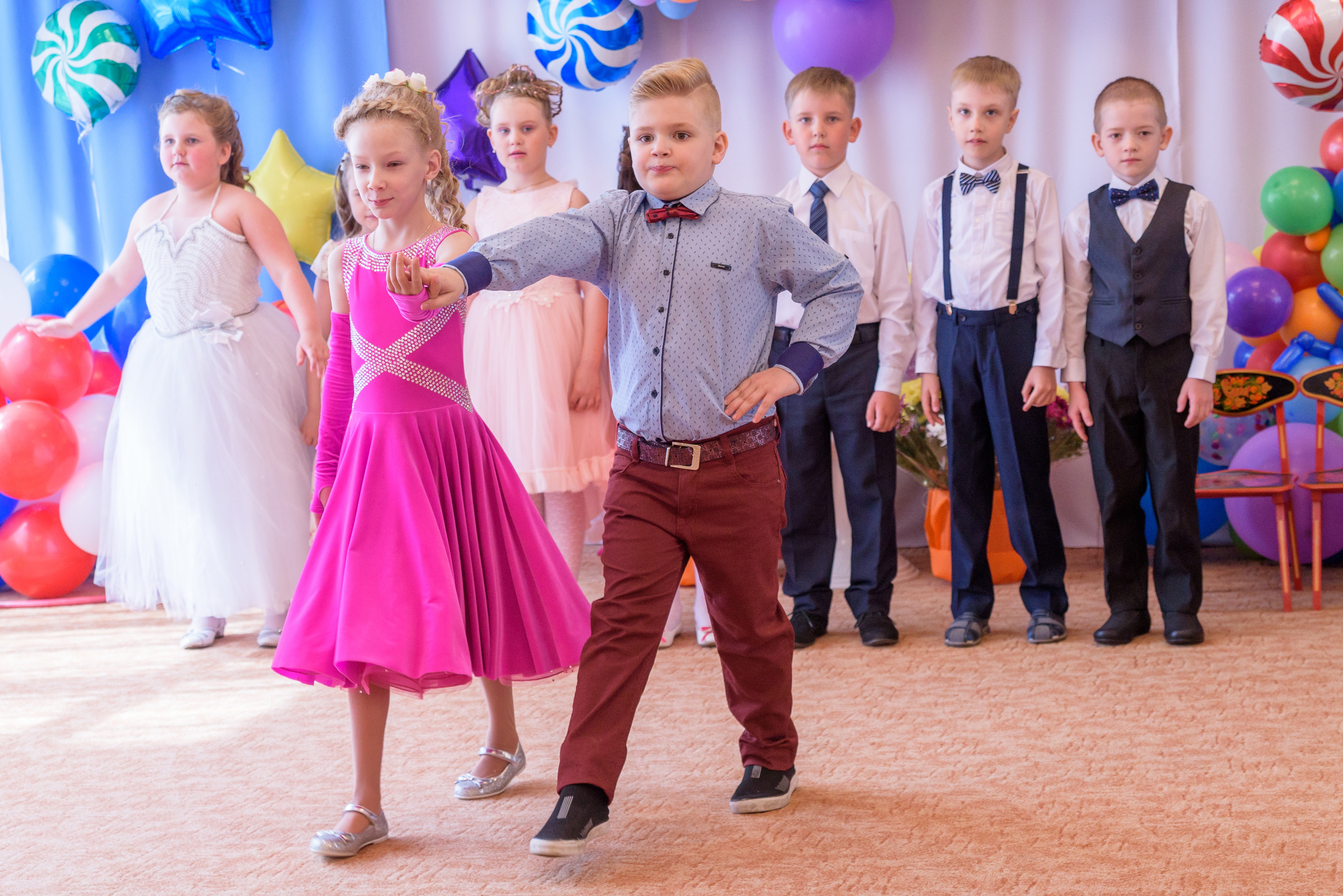 Выпускной праздник. Детский и школьный фотограф Екатерина Гонтаренко Новокузнецк