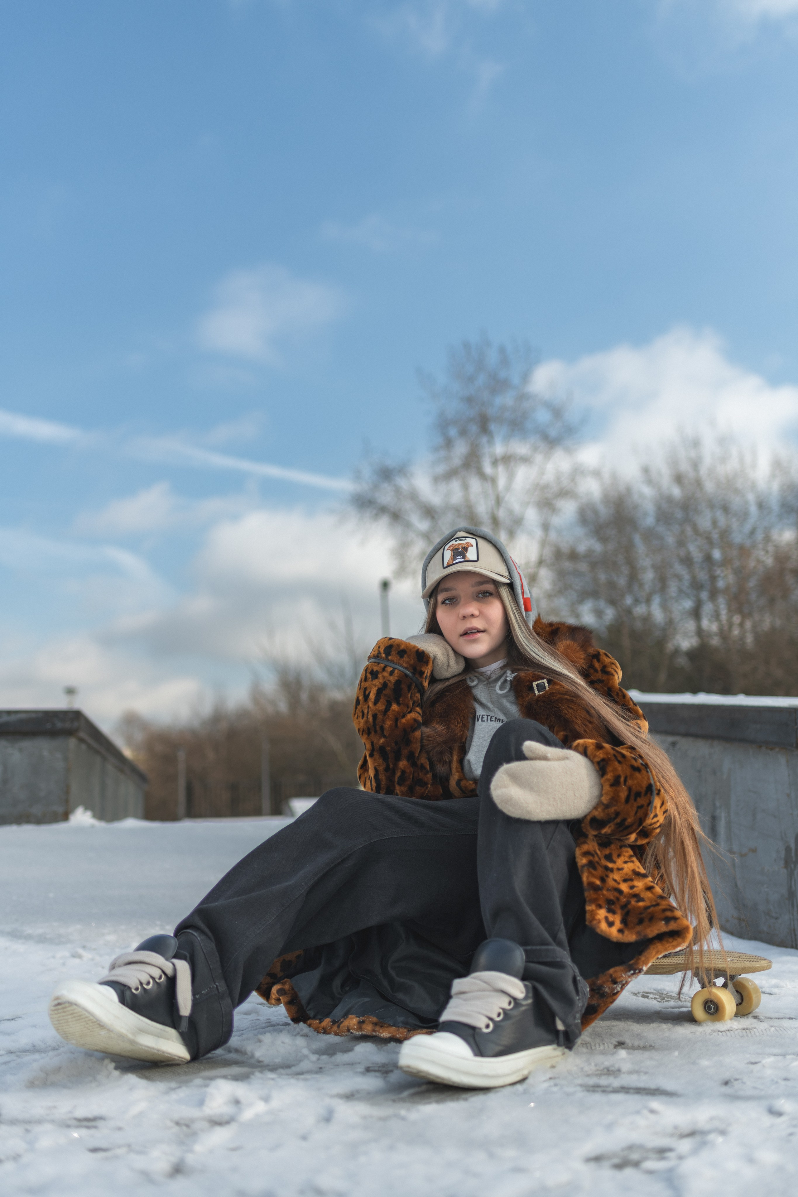 Света со скейтом. Фотограф в Москве/Зарайске Шахова Марина