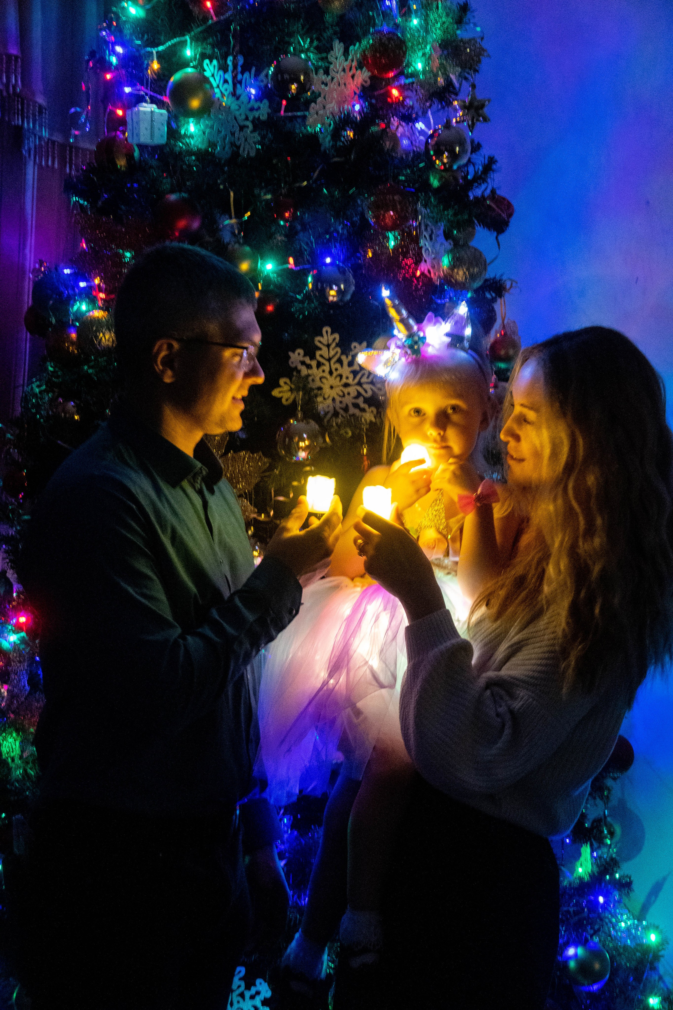 2023 Новый год. Акварель, Первомайка. Репортажный и детский фотограф в Новосибирске