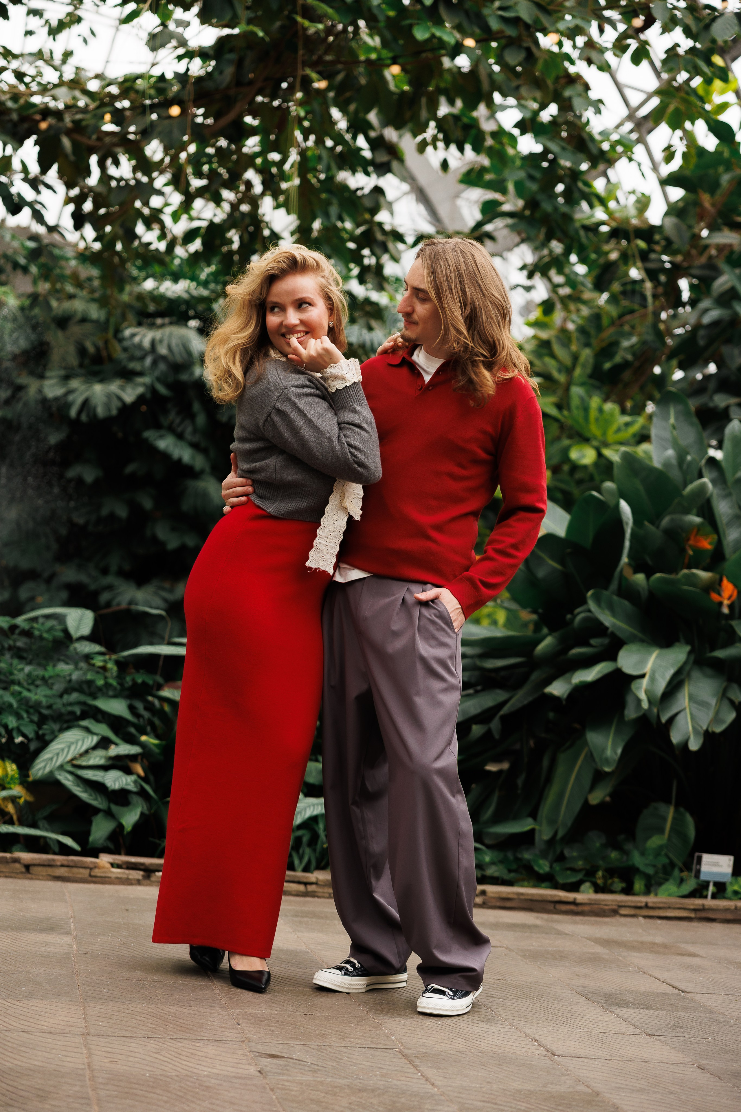 Предложение в оранжерее. Свадебный и семейный фотограф в Москве Красинская Мария