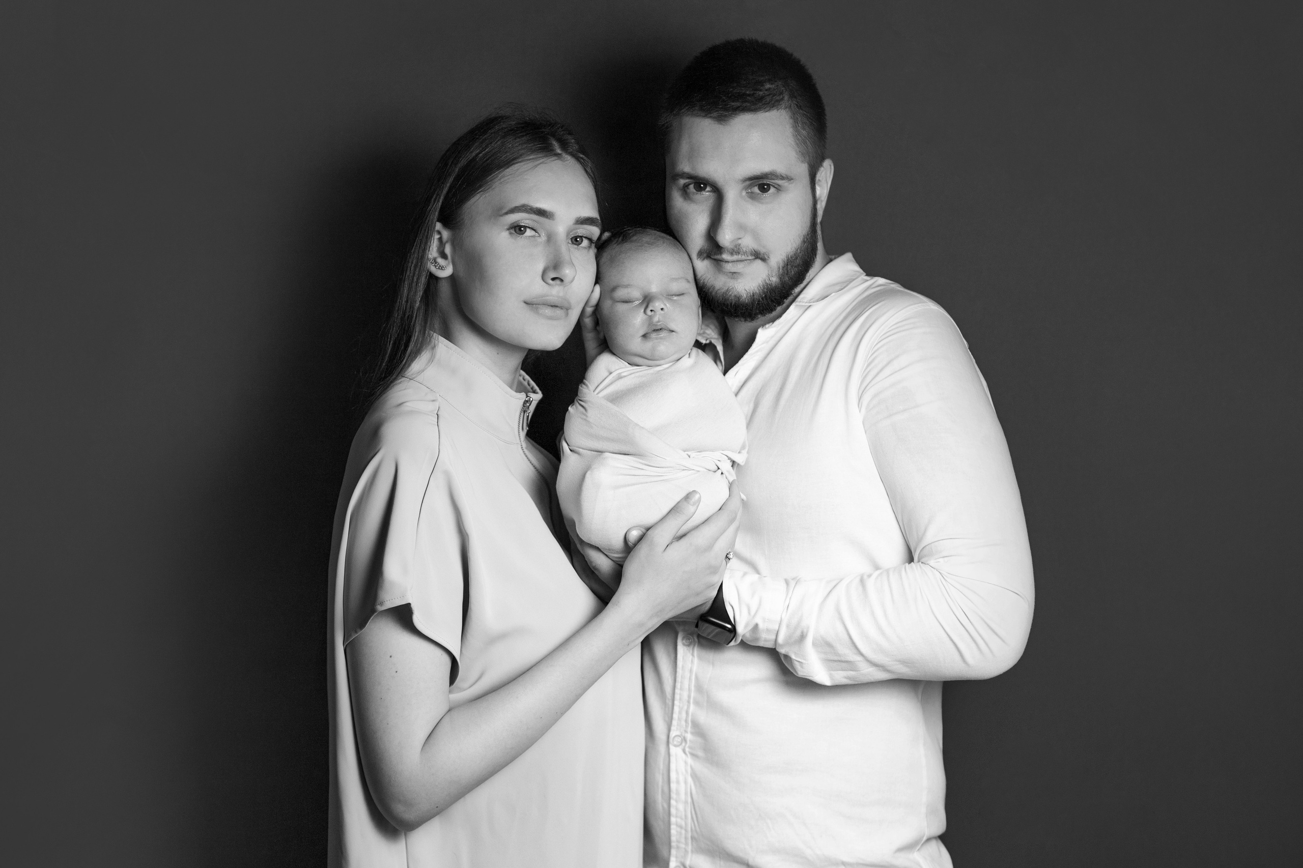 Портретные семейные. Фотограф новорожденных в Москве Кристина Ткач