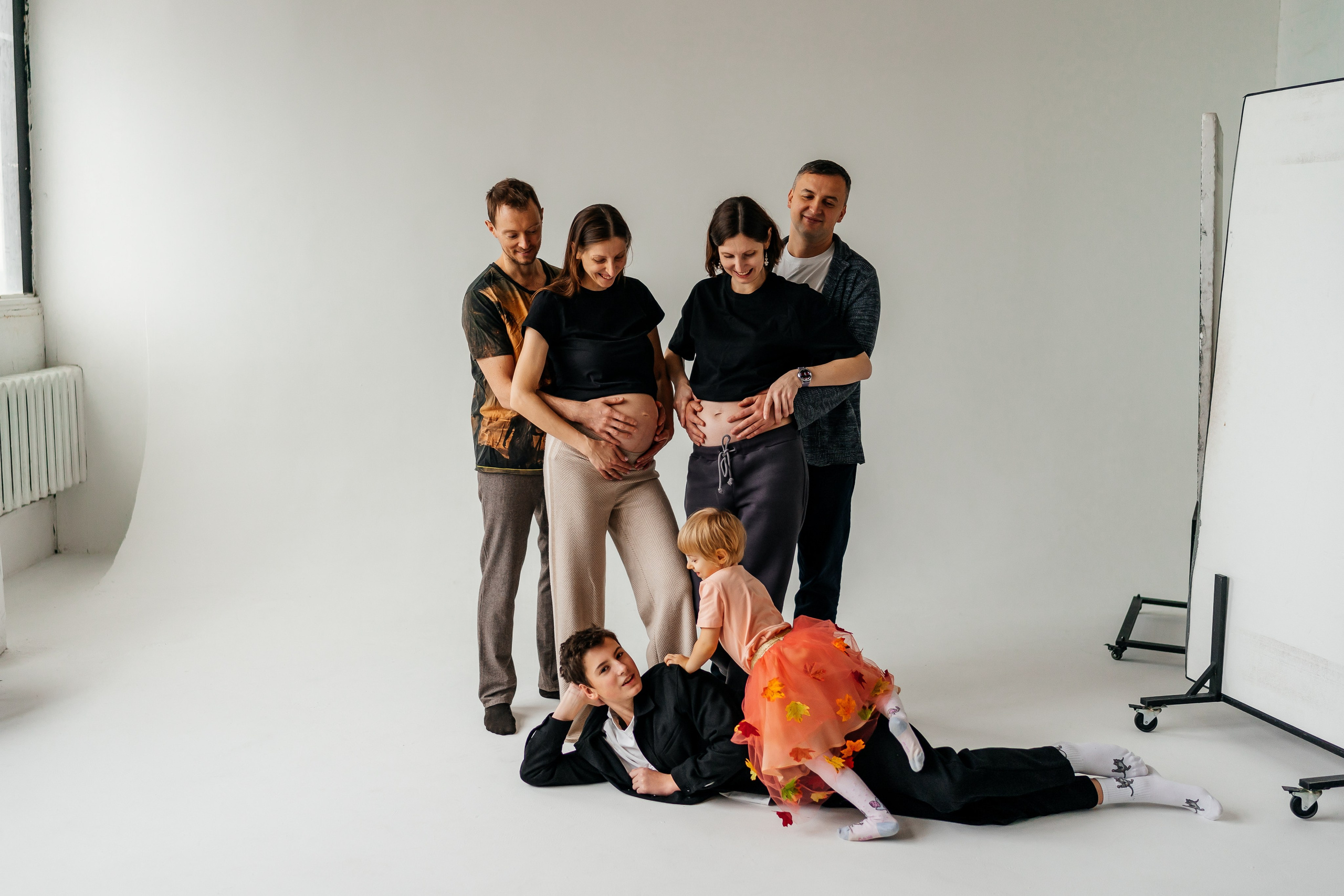 Elena, Anna, Egor, Konstantin, Alexey, Orlana. Семейный фотограф в Москве Ирина Жур