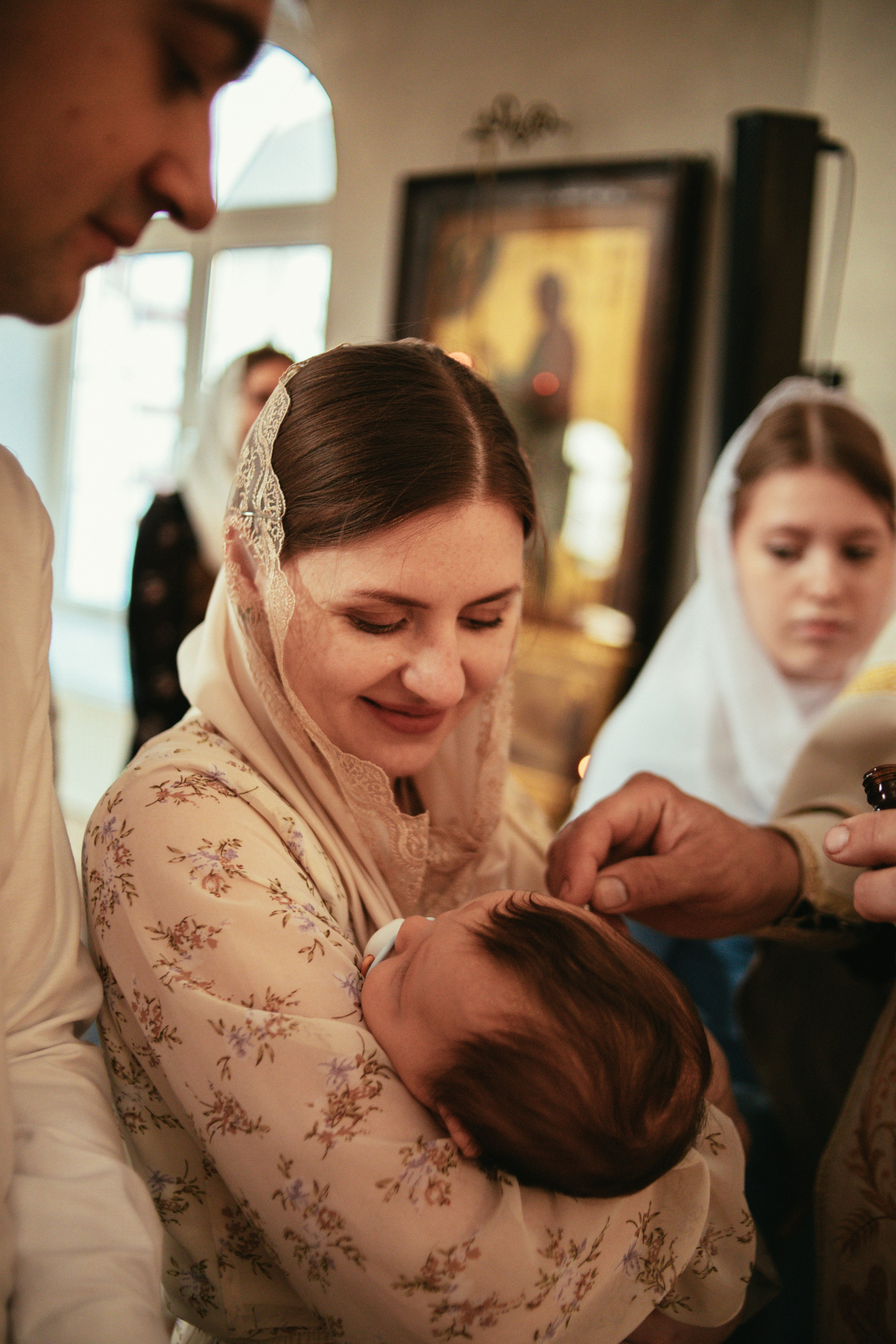 Таинство крещения. Портретный фотограф Алексин/Тула/Москва