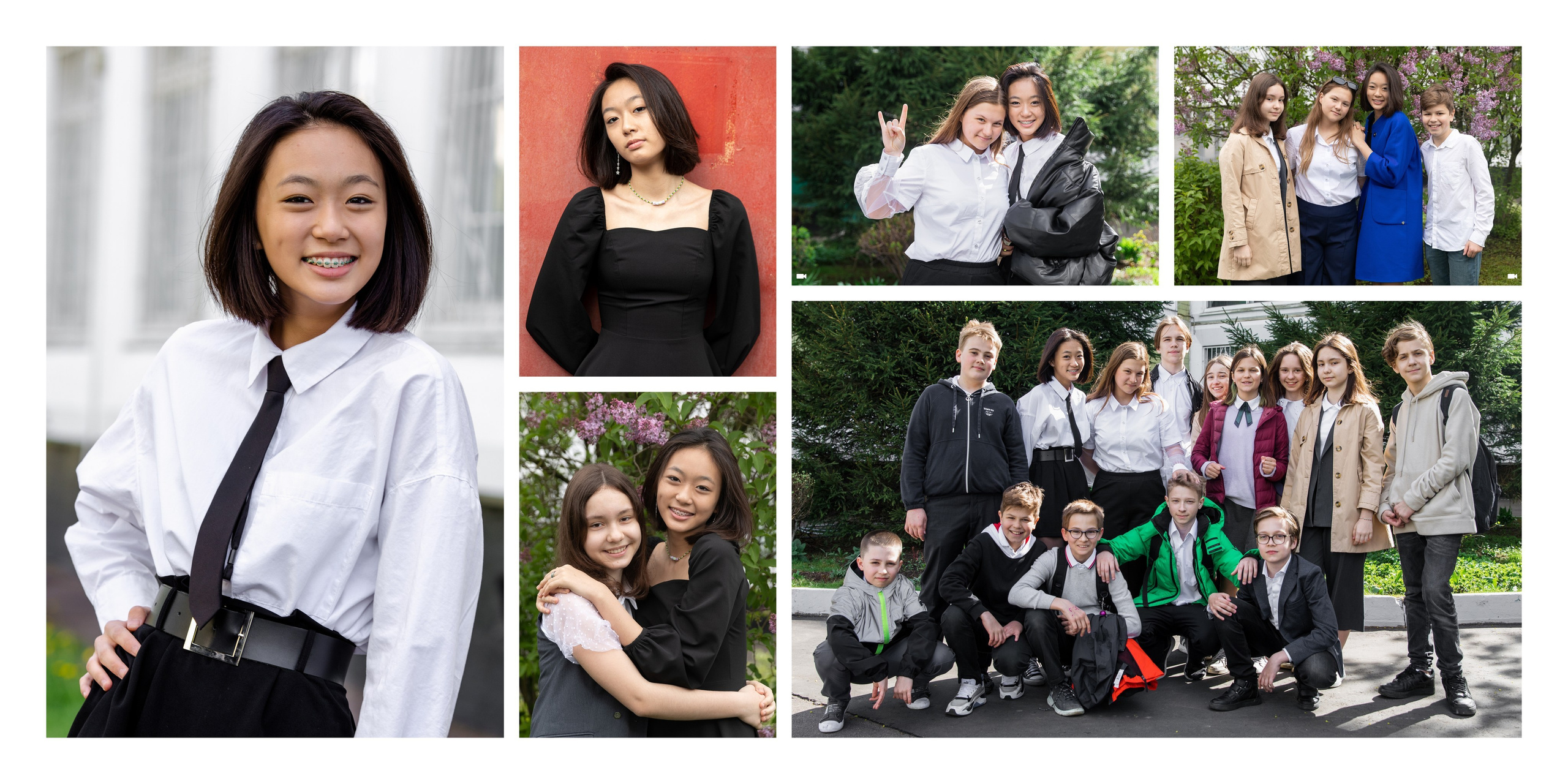 Чертаново 6-й класс (индив.альбом). Выпускные альбомы, школьные фотографии, детский сад, Москва и Московская область