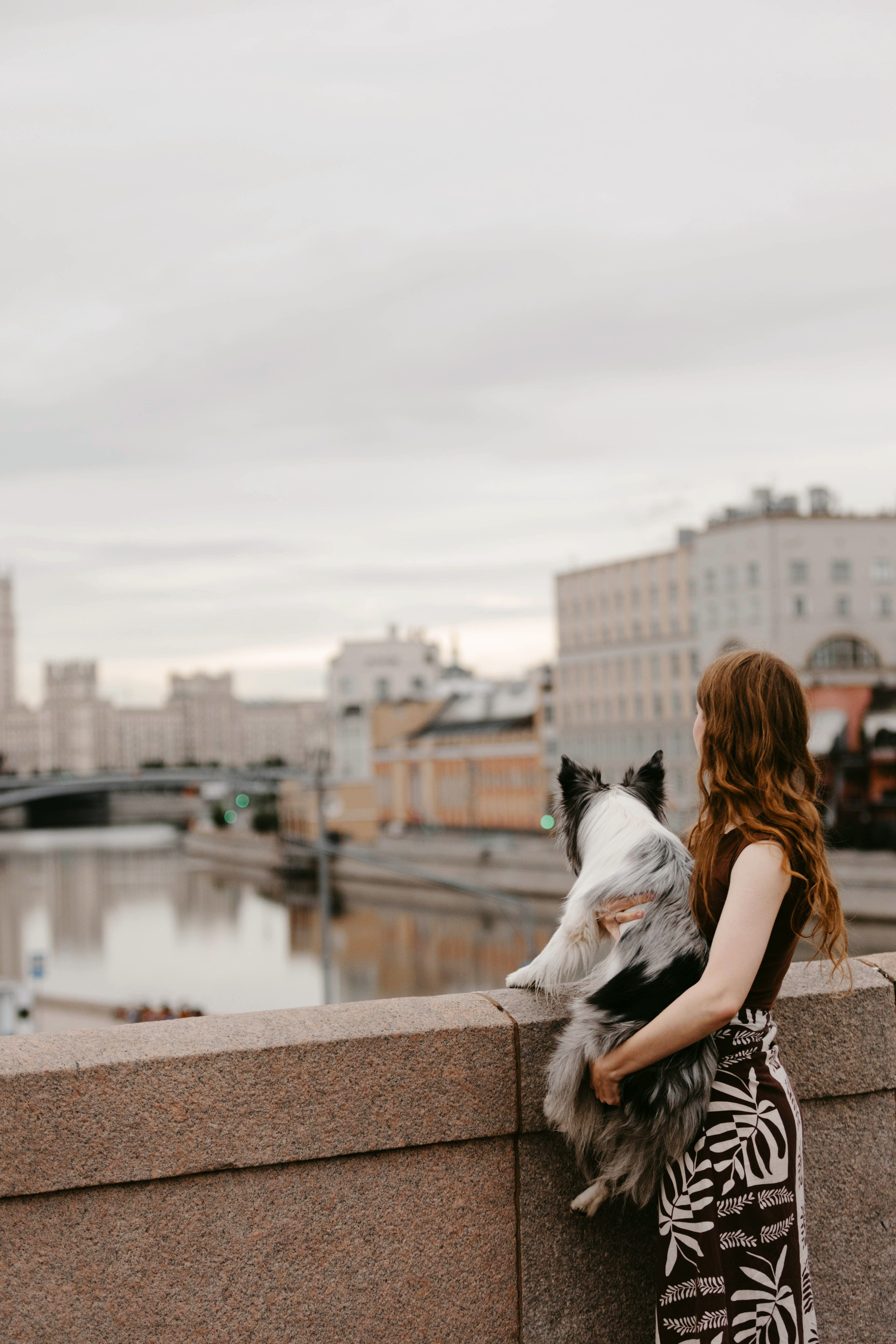 Москва / Катя и Юми / рассвет. Фотограф Кузина Вера
