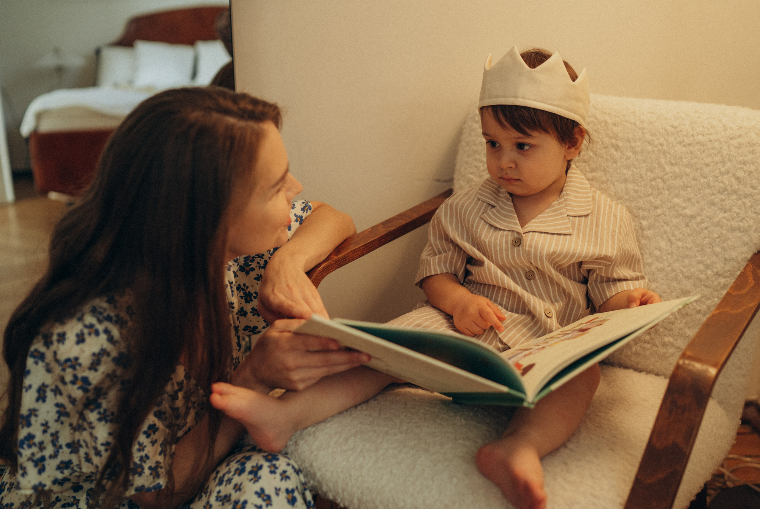 Теплым осенним днем дома. Семейный фотограф в Москве Елена Гильманова