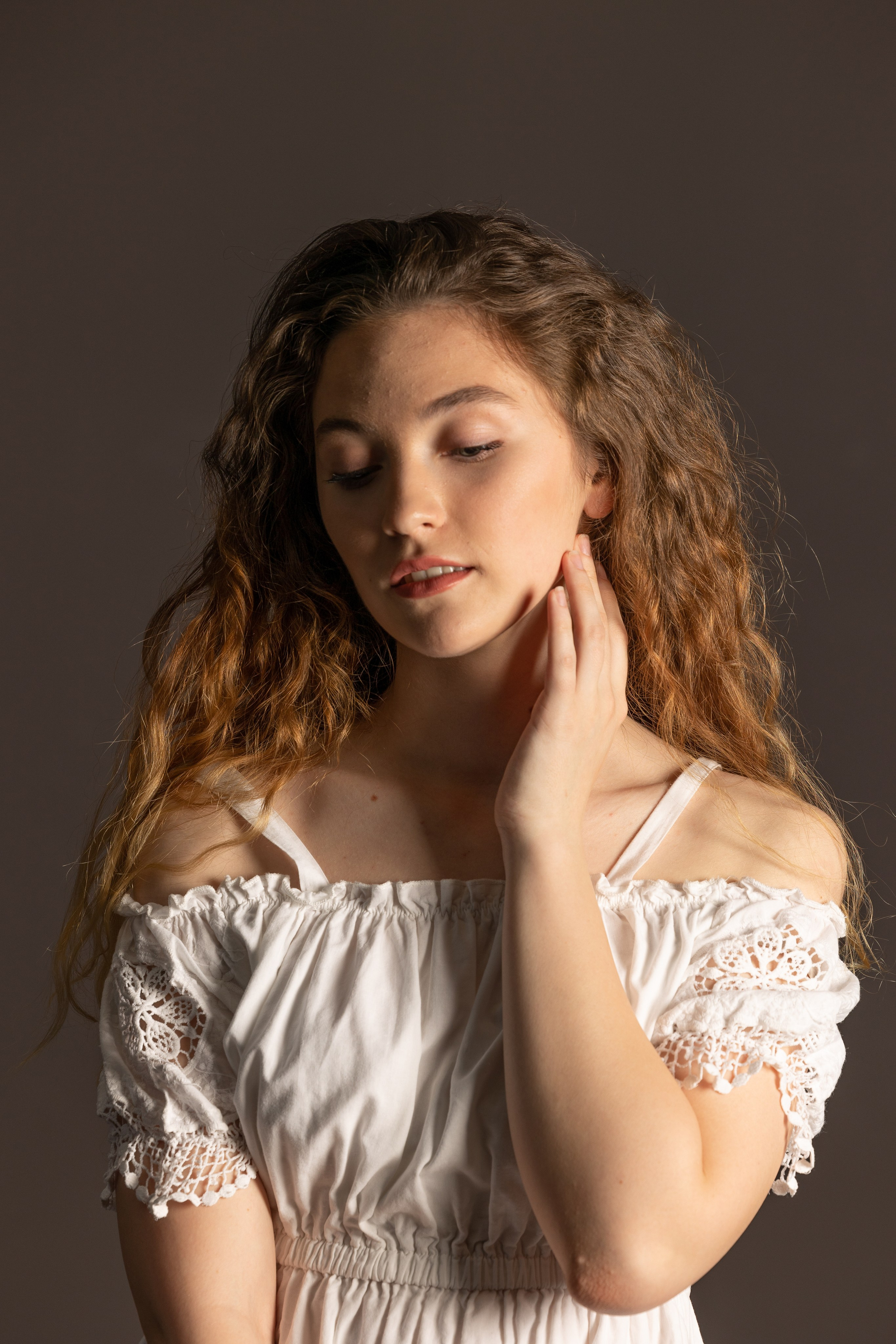 Студийная съемка, модель Алина. Главная