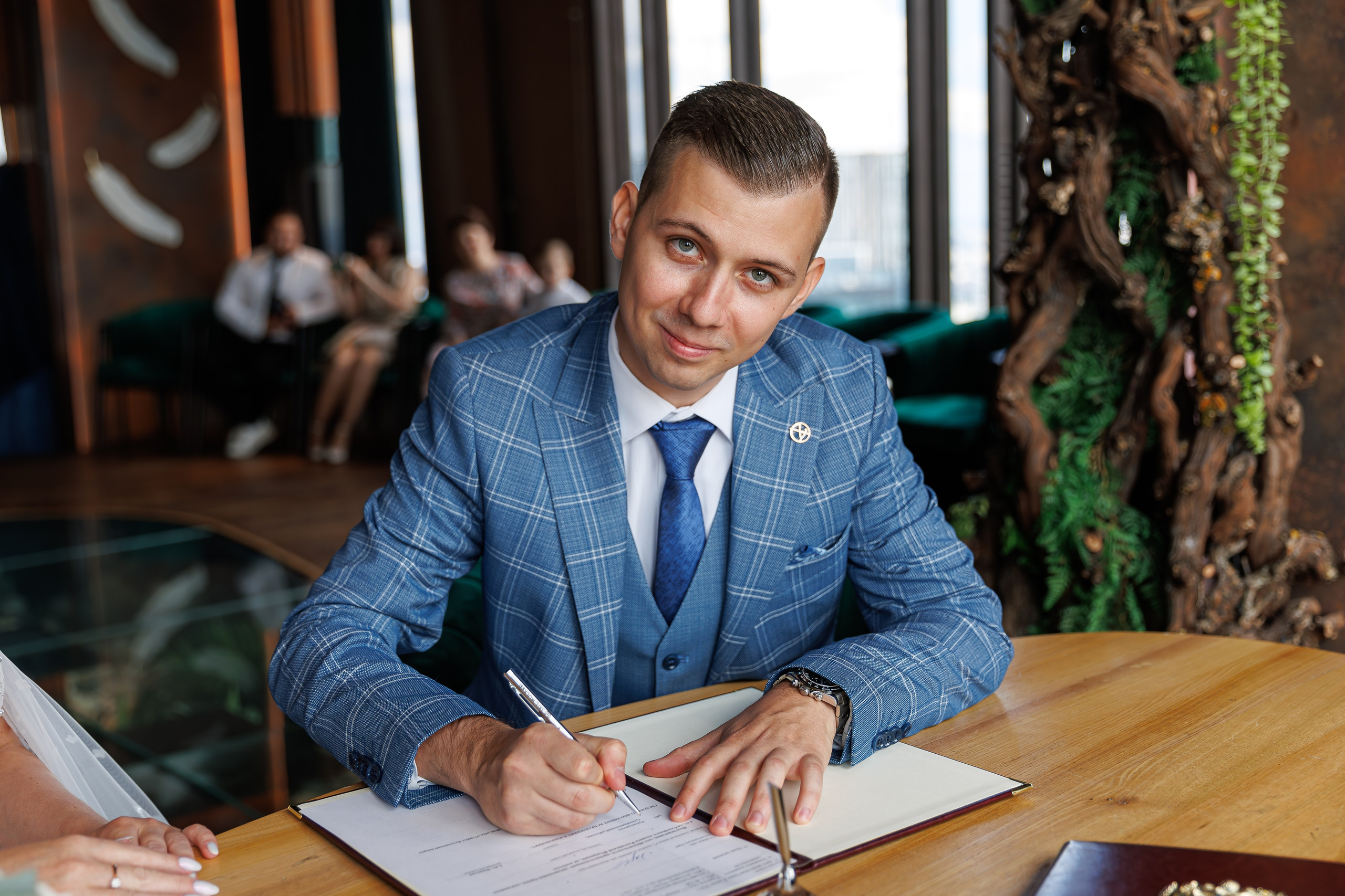 Свадьба в Москва сити и в ресторане Republic Hall. Свадебный фотограф Москва и МО Сергей Киржаев