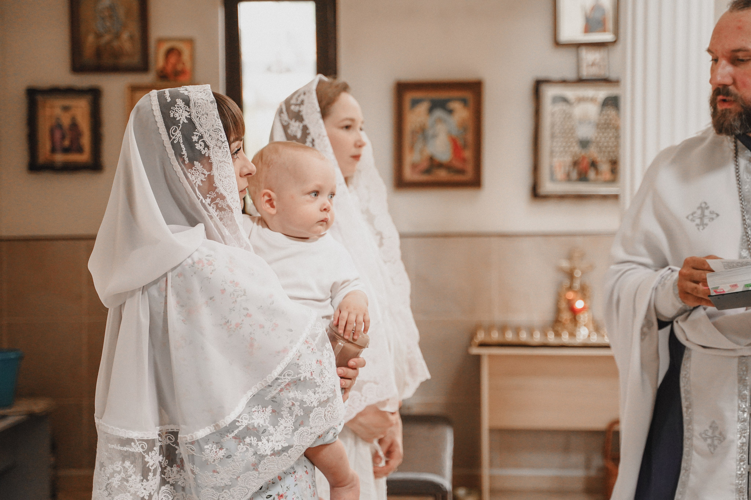 Крещение Лёвы. Семейный и женский фотограф в Краснодаре Анастасия Приймак