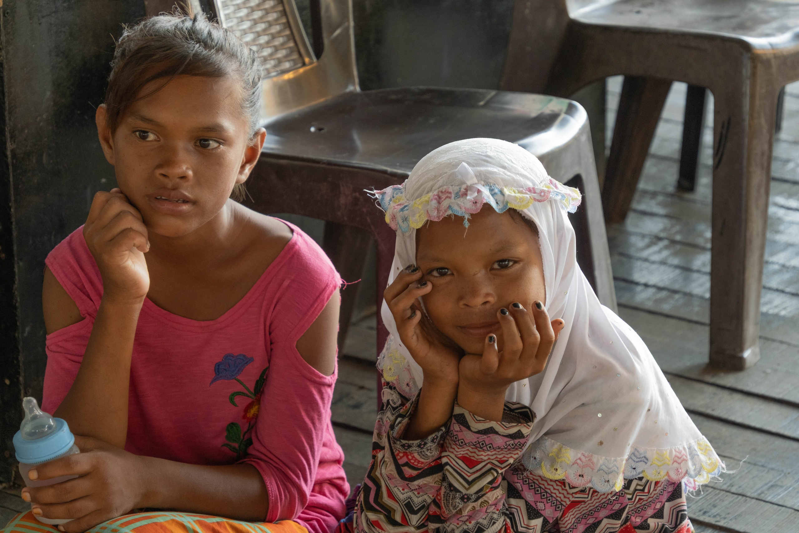 Остров Борнео, город Семпорна. Причал и рынок. Фотографии из путешествий