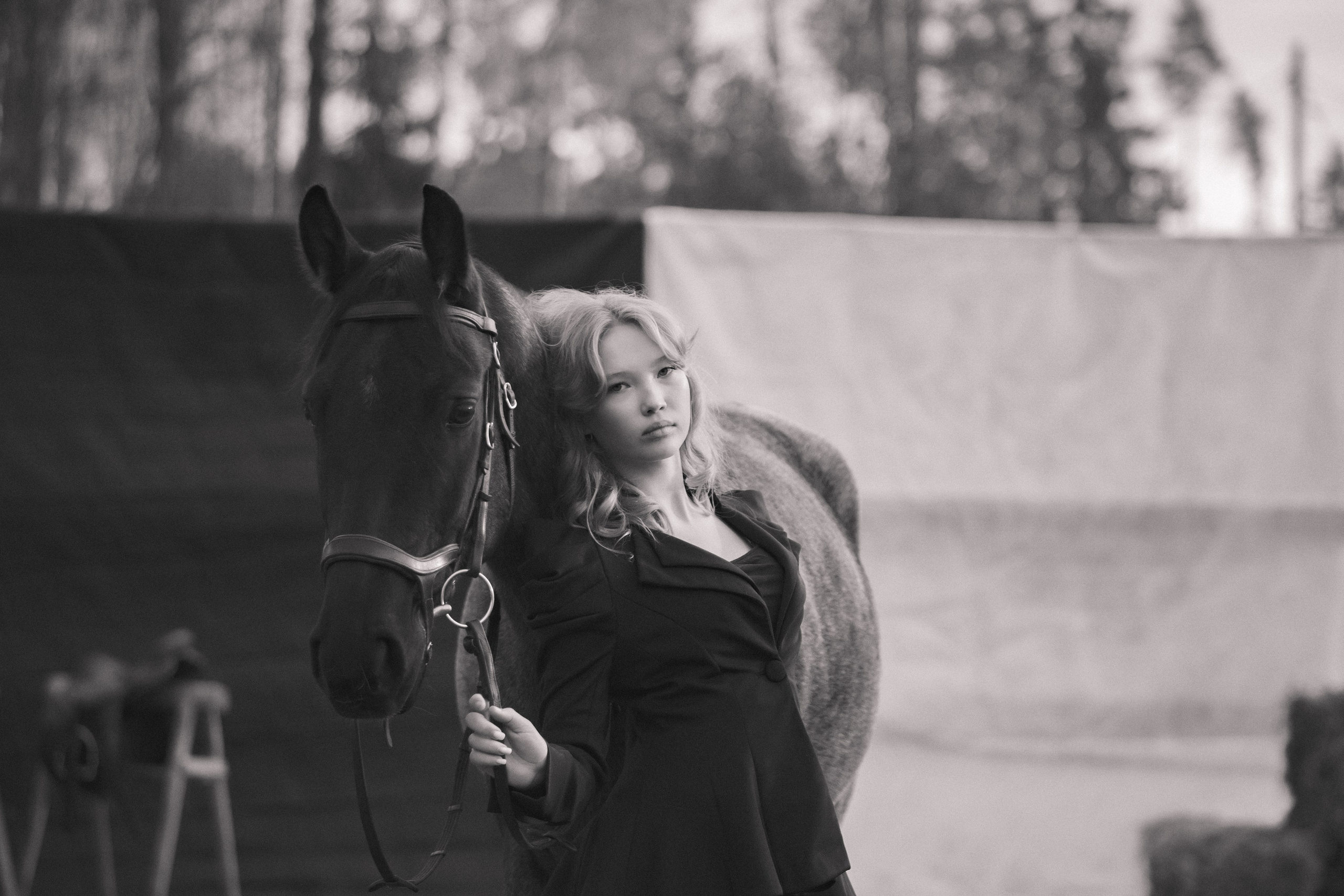 Проект DEFILE. Конный фотограф в Санкт-Петербурге Анна Лебедева