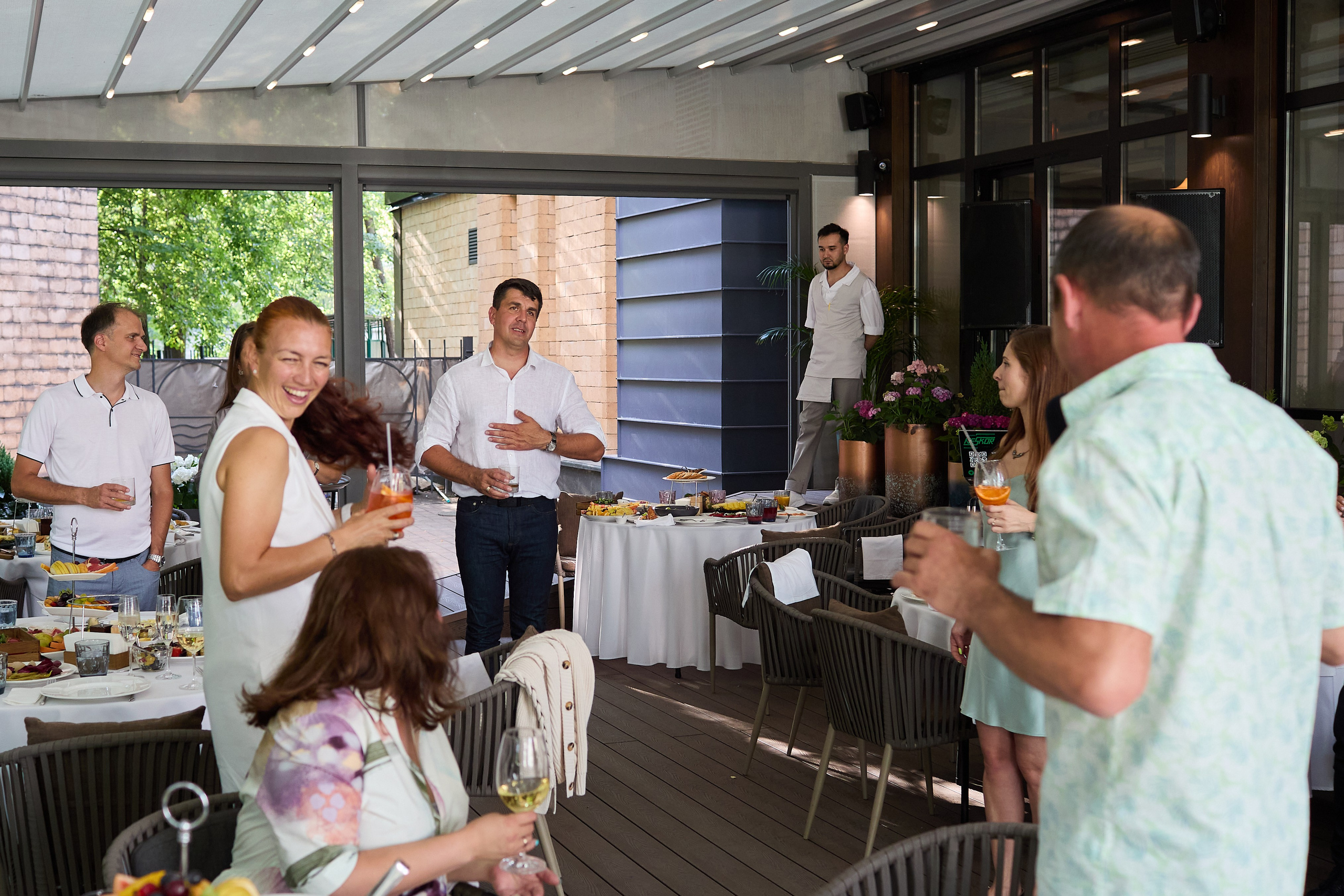 День Рождения 45 лет в ресторане «Ривьера». Александр Осин — корпоративный и семейный фотограф в Москве