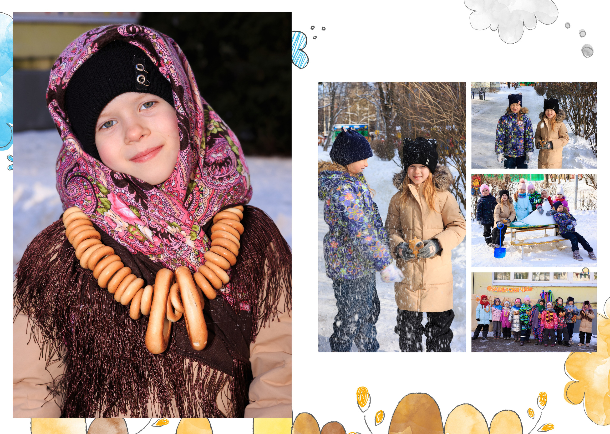 Выпускные альбомы для детского сада от My-Book Стандарт. Выпускные альбомы и общие фото в Москве от Юлии Шевердиной